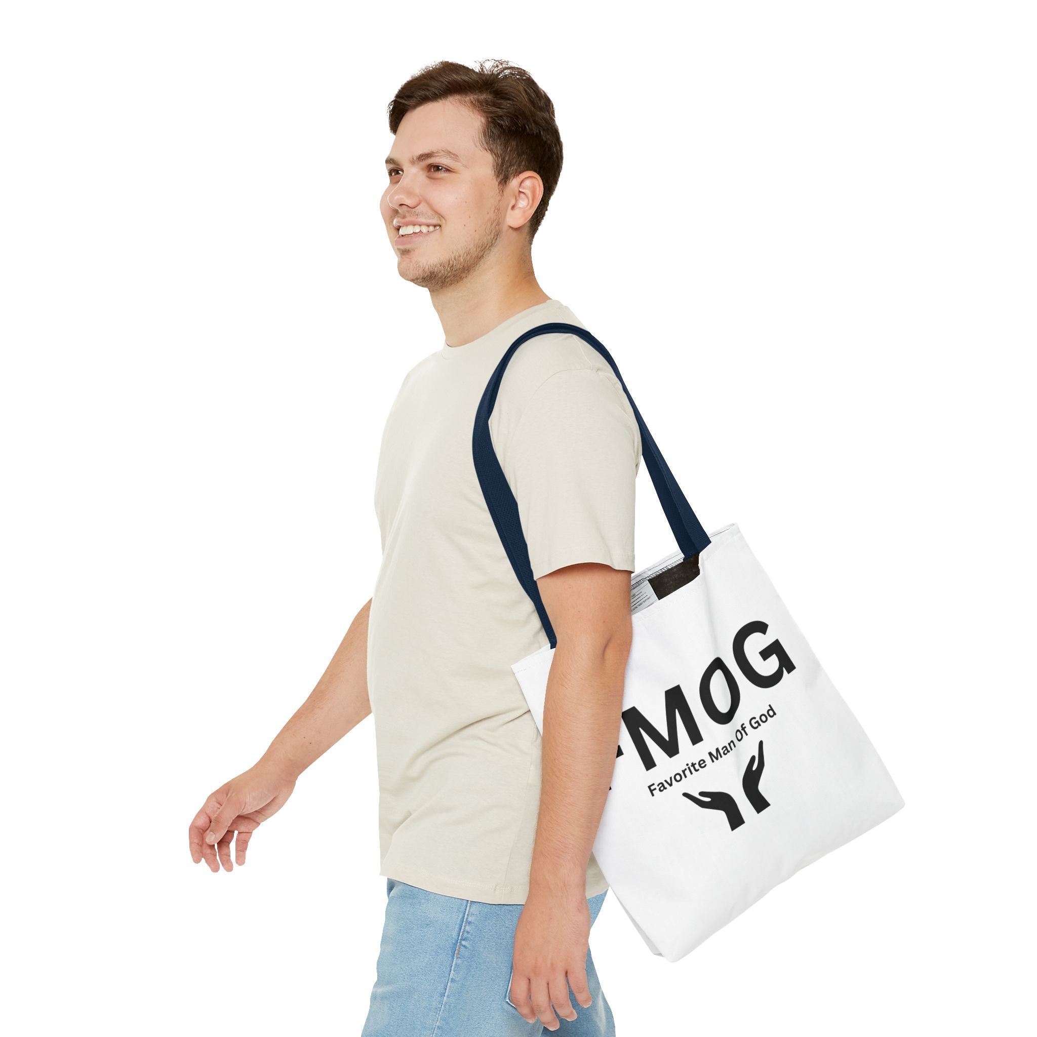 Favorite Man of God Tote Bag (FMOG) Tote Bag - Custom Printed Stylish and Functional Tote