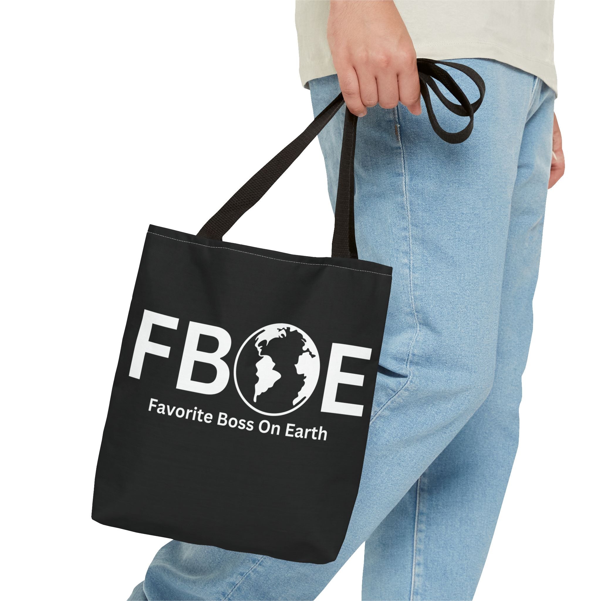 Favorite Boss On Earth (FBOE) Tote Bag - Custom Printed Stylish and Functional Tote
