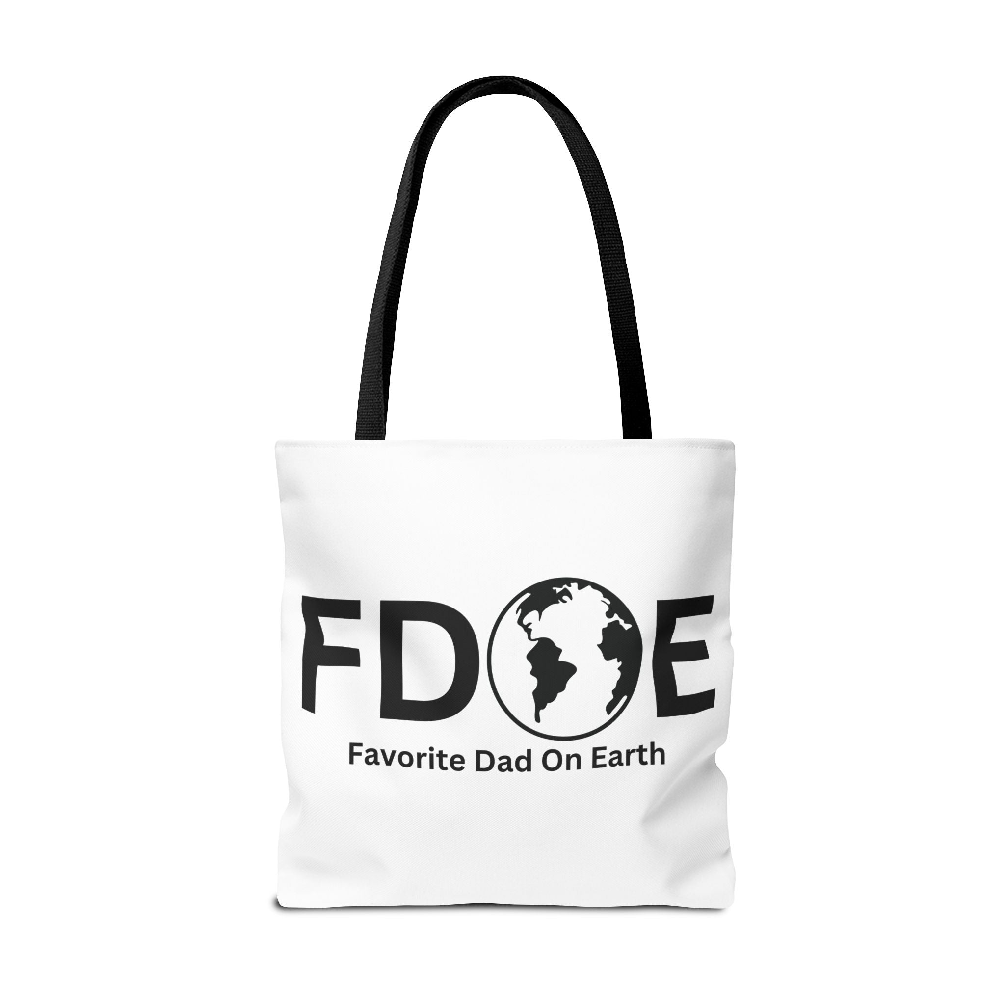 Favorite Dad On Earth (FDOE) Tote Bag- Custom Printed Stylish and Functional Tote