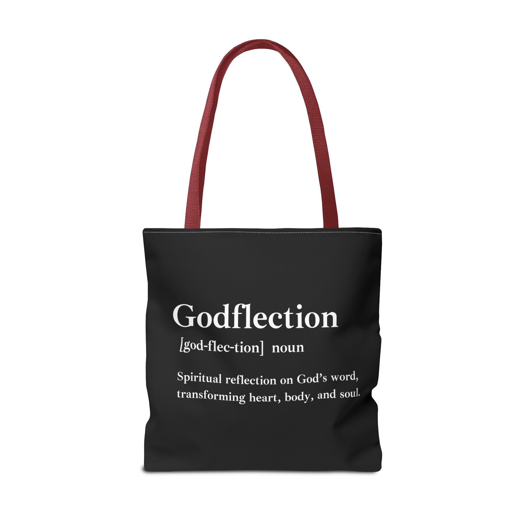 Godflection Tote Bag - Custom Printed Stylish and Functional Tote