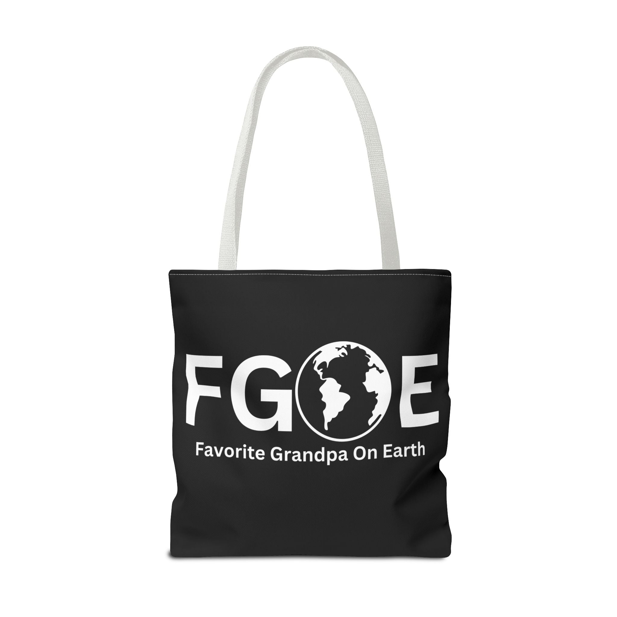 Favorite Grandpa On Earth (FGOE) Tote Bag - Custom Printed Stylish and Functional Tote