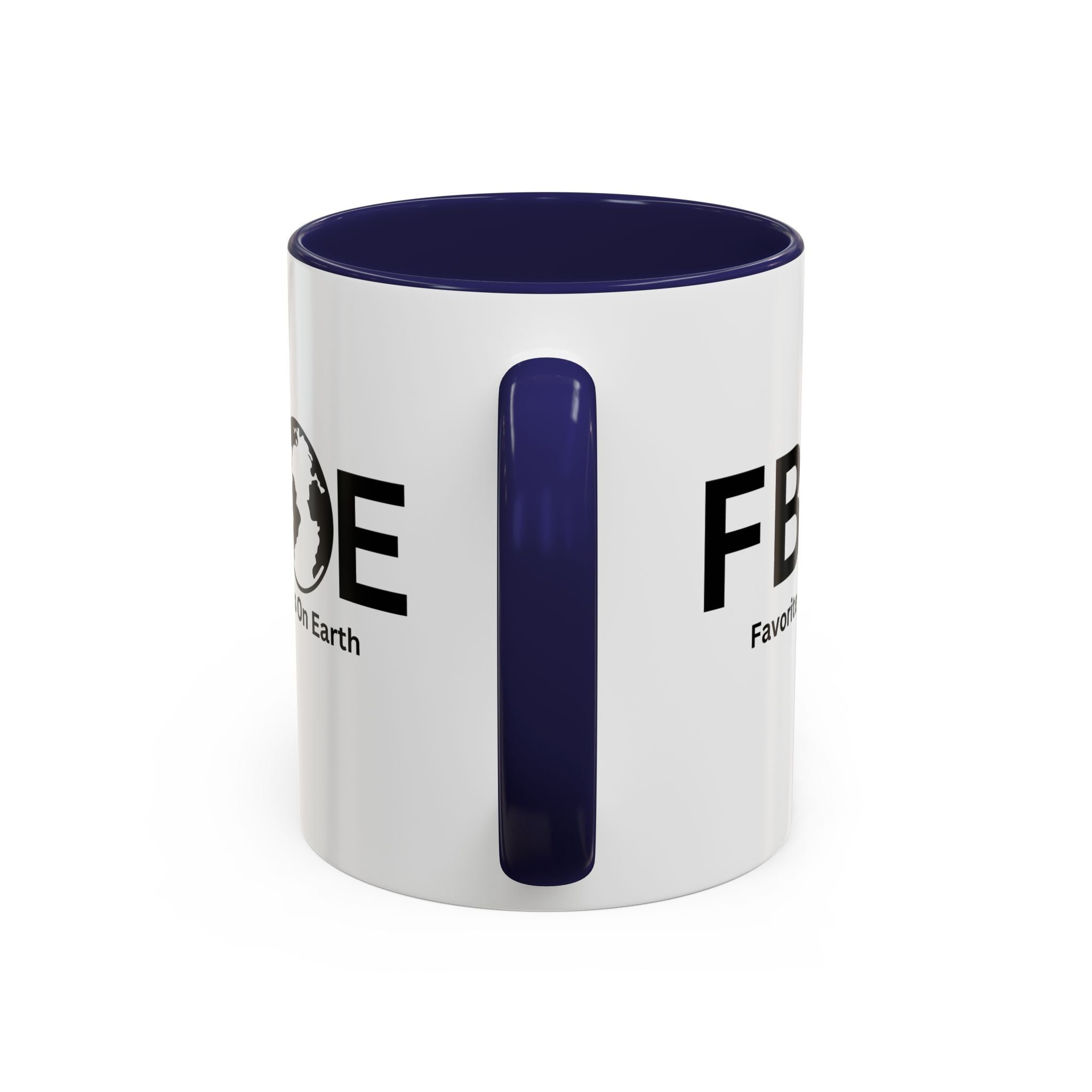 Favorite Boss On Earth (FBOE) Accent Coffee Mug (11oz, 15oz)