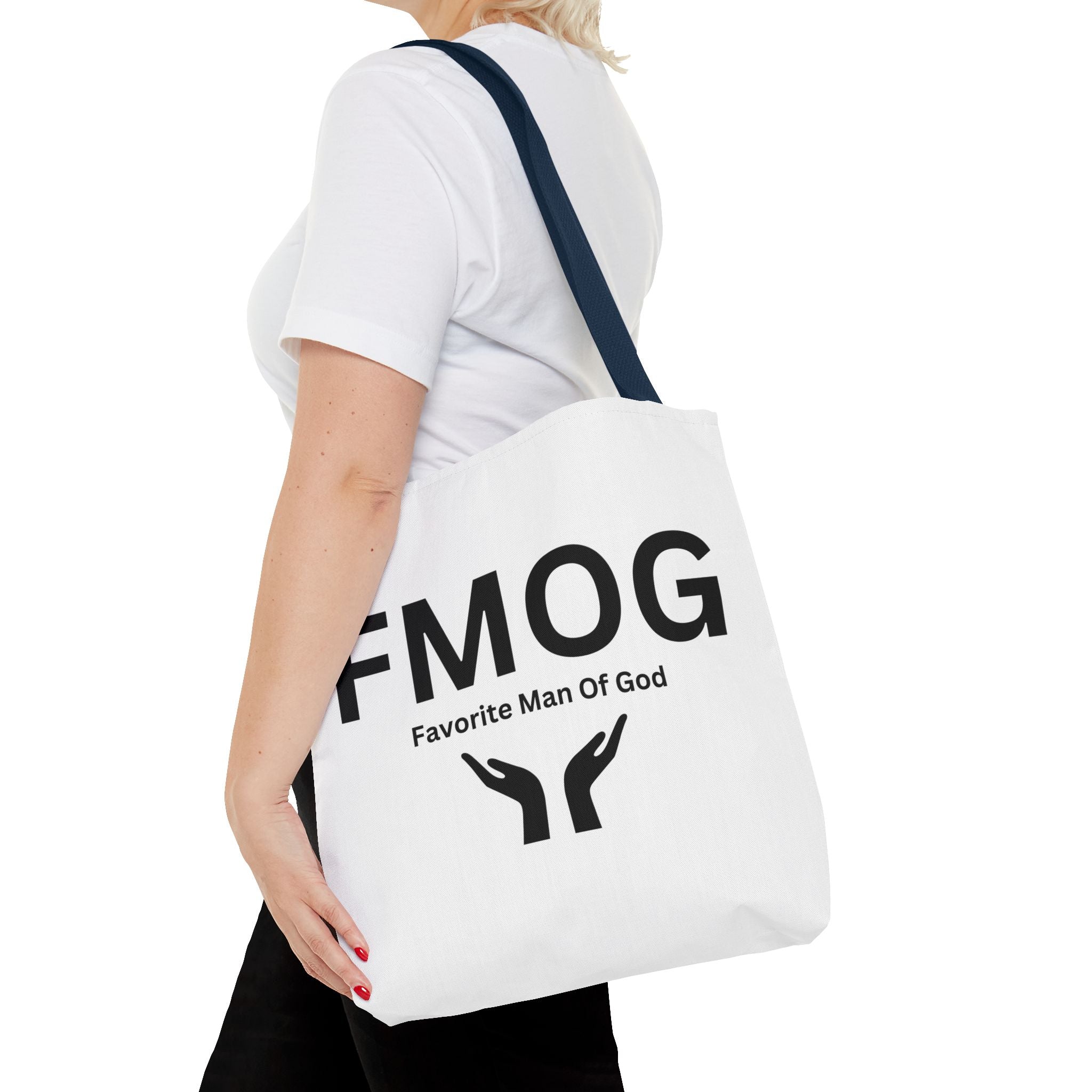 Favorite Man of God Tote Bag (FMOG) Tote Bag - Custom Printed Stylish and Functional Tote