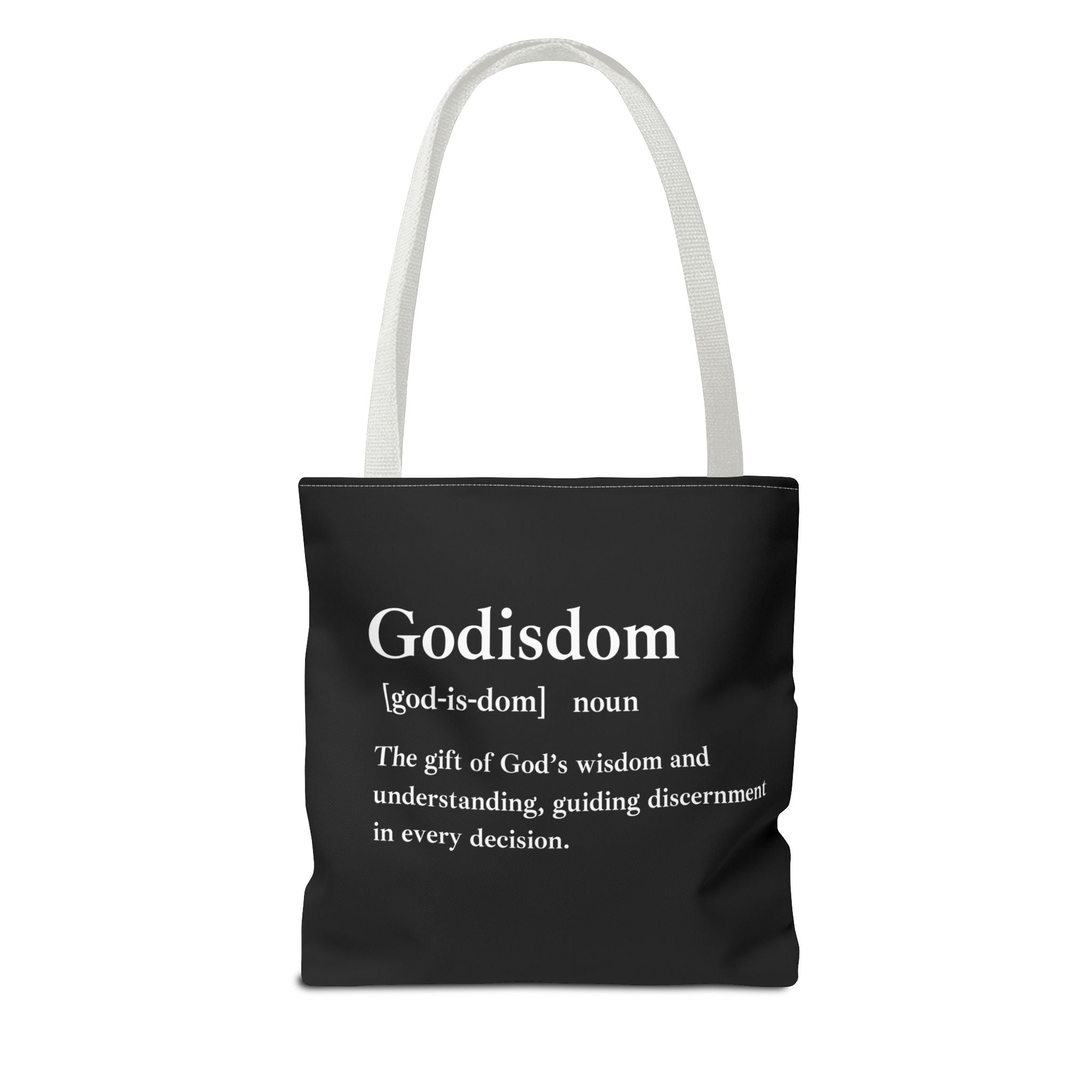 Godisdom Tote Bag - Custom Printed Stylish and Functional Tote