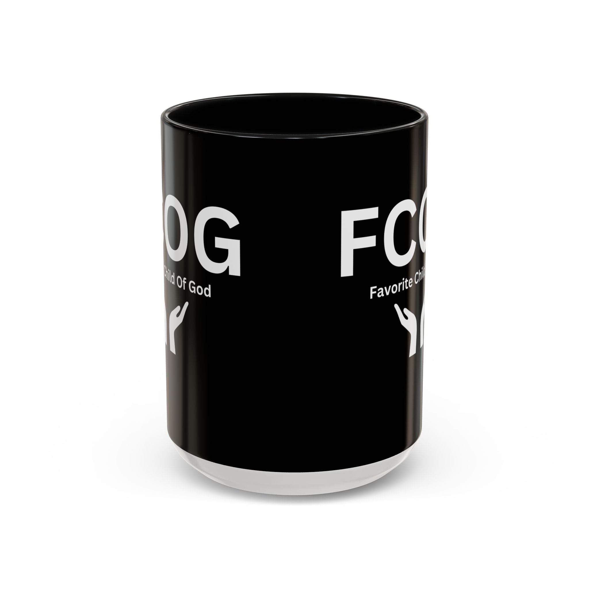 Favorite Child of God (FCOG) Accent Coffee Mug (11, 15oz)