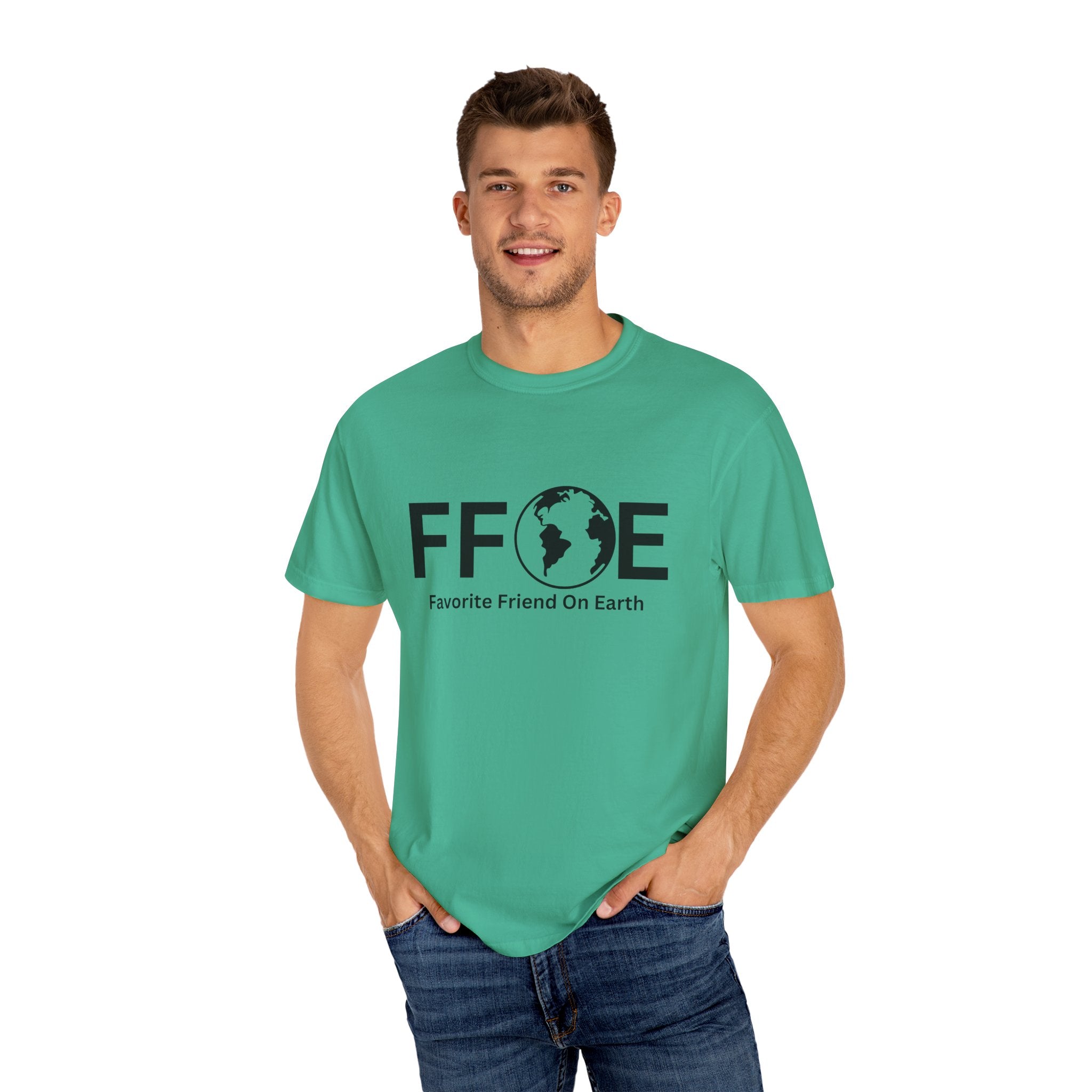 Favorite Friend On Earth T-Shirt - (FFOE) Comfort Colors 1717 Garment-Dyed