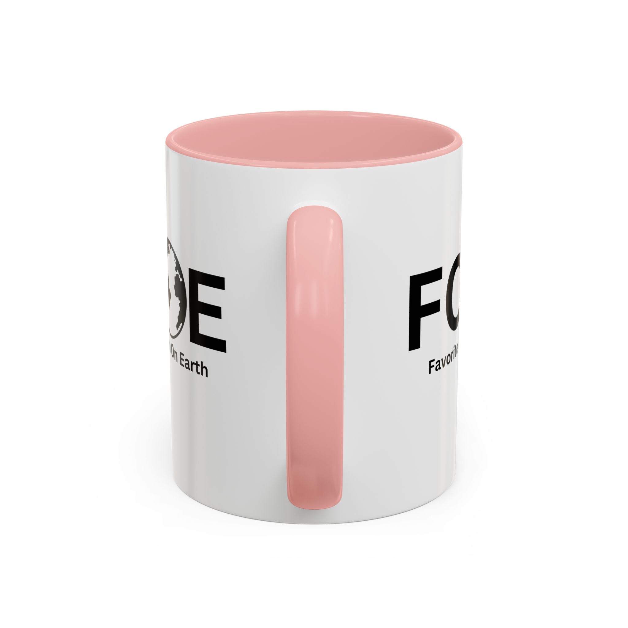 Favorite Cousin On Earth (FCOE) Accent Coffee Mug (11oz, 15oz)
