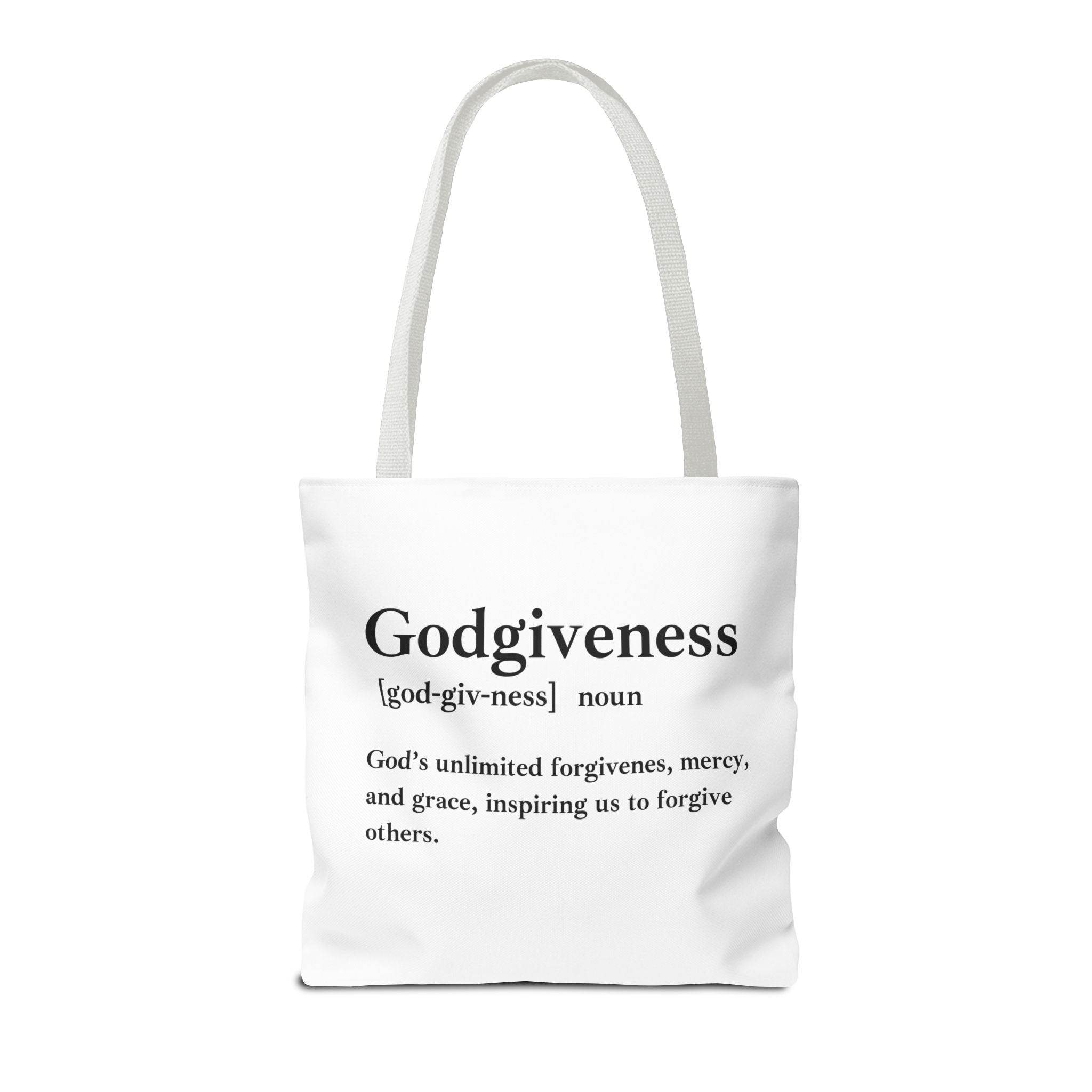 Godgiveness Tote Bag - Custom Printed Stylish and Functional Tote