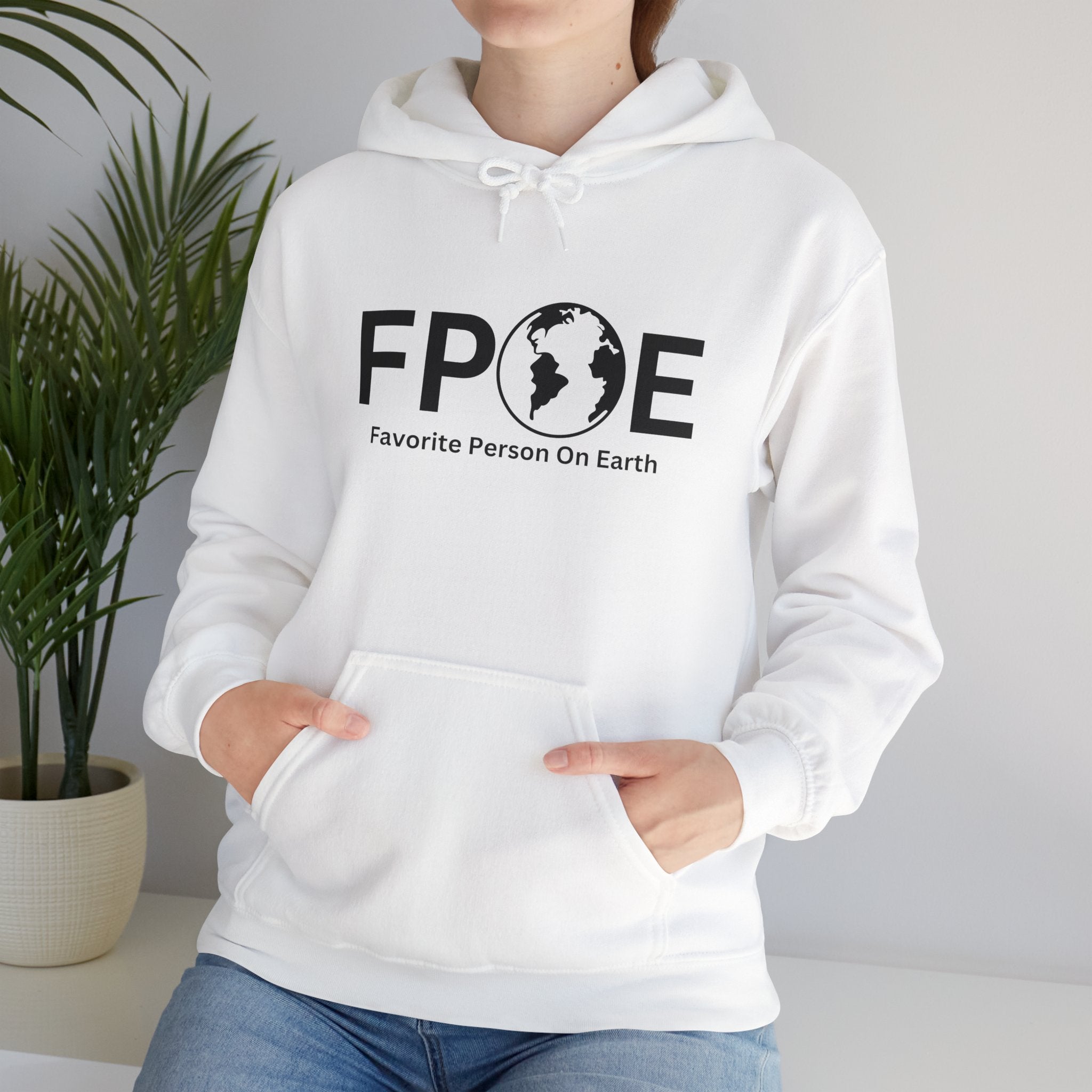 Favorite Person On Earth (FPOE) - Unisex Heavy Blend Hooded Sweatshirt