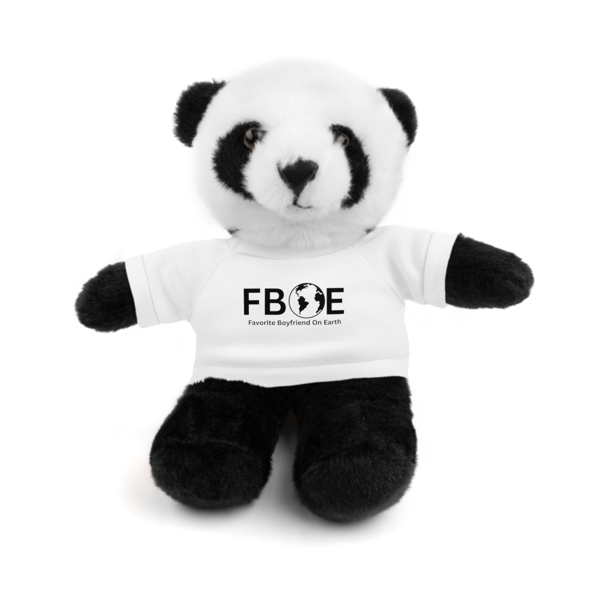 Stuffed Animal Gift – Favorite Boyfriend on Earth (FBOE)– Customizable T-Shirt & Animal