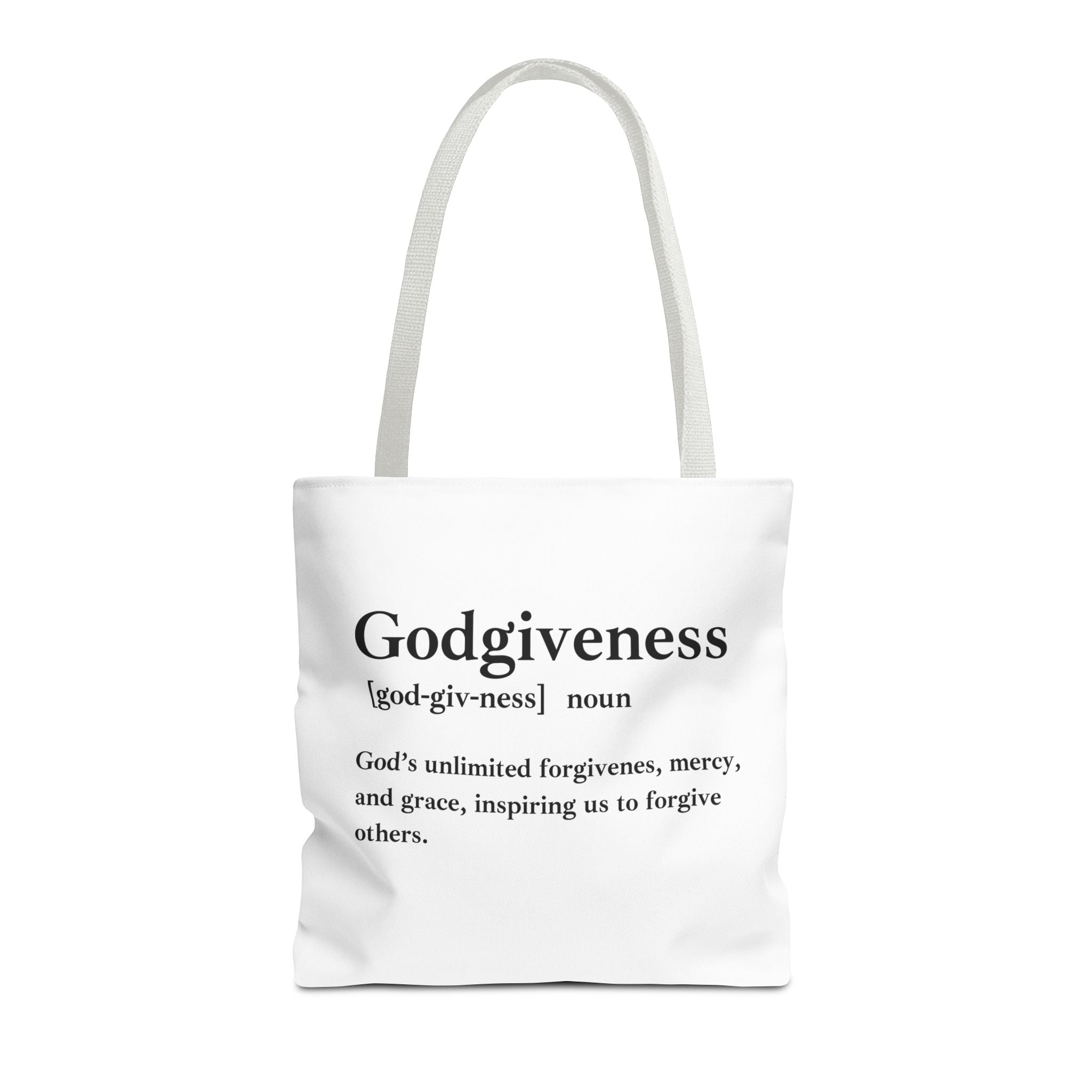 Godgiveness Tote Bag - Custom Printed Stylish and Functional Tote