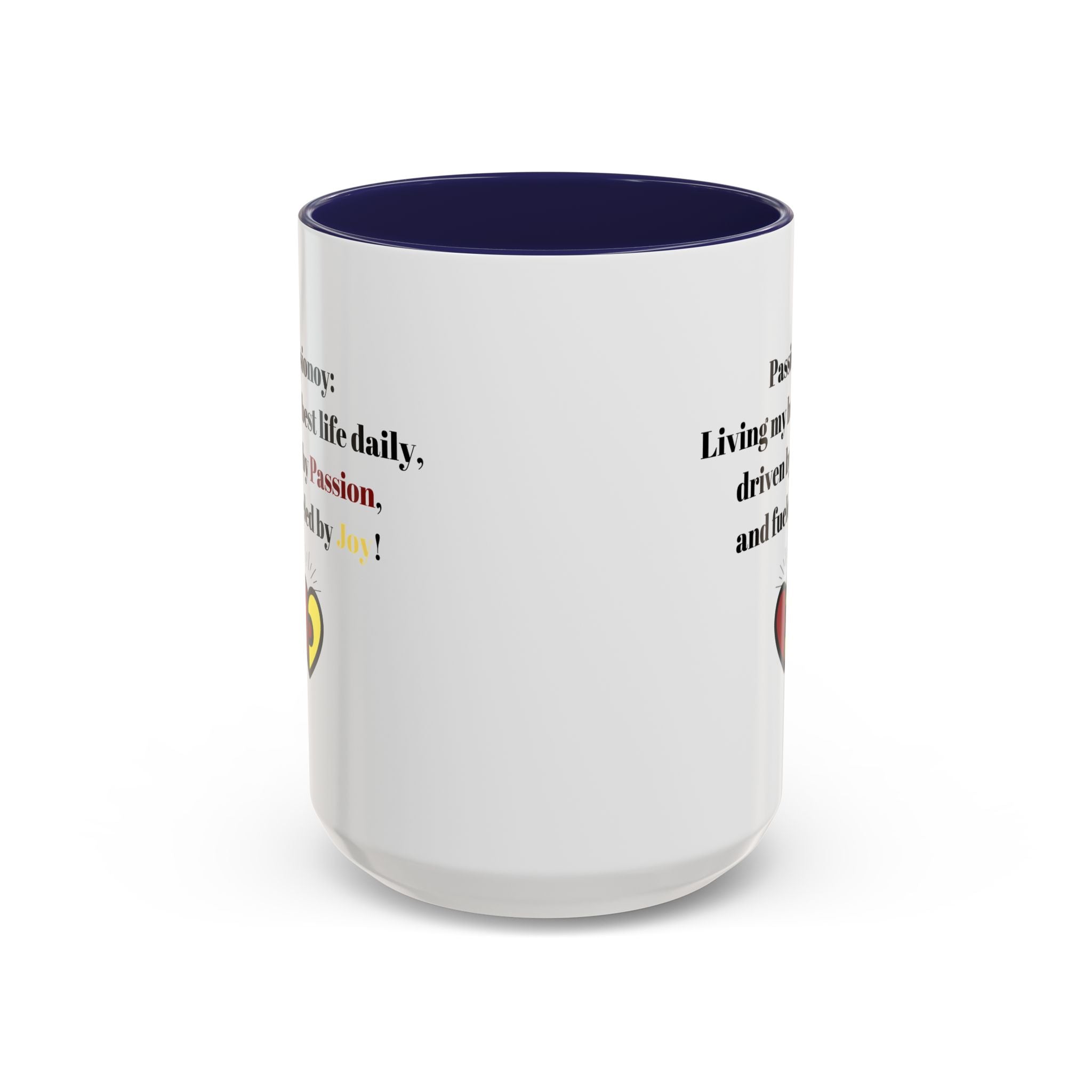 Passionoy Statement Accent Coffee Mug (11, 15oz)