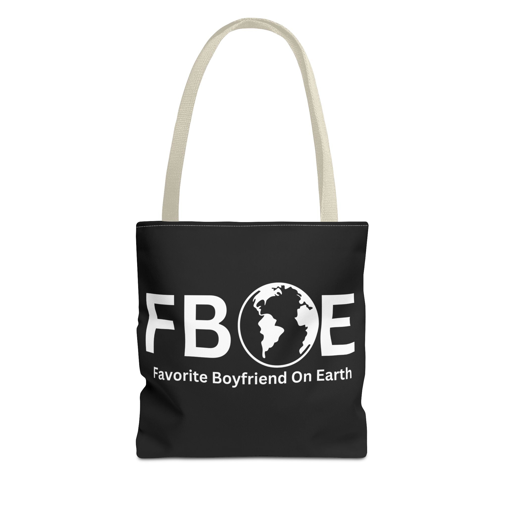 Favorite Boyfriend On Earth (FBOE) Tote Bag - Custom Printed Stylish and Functional Tote