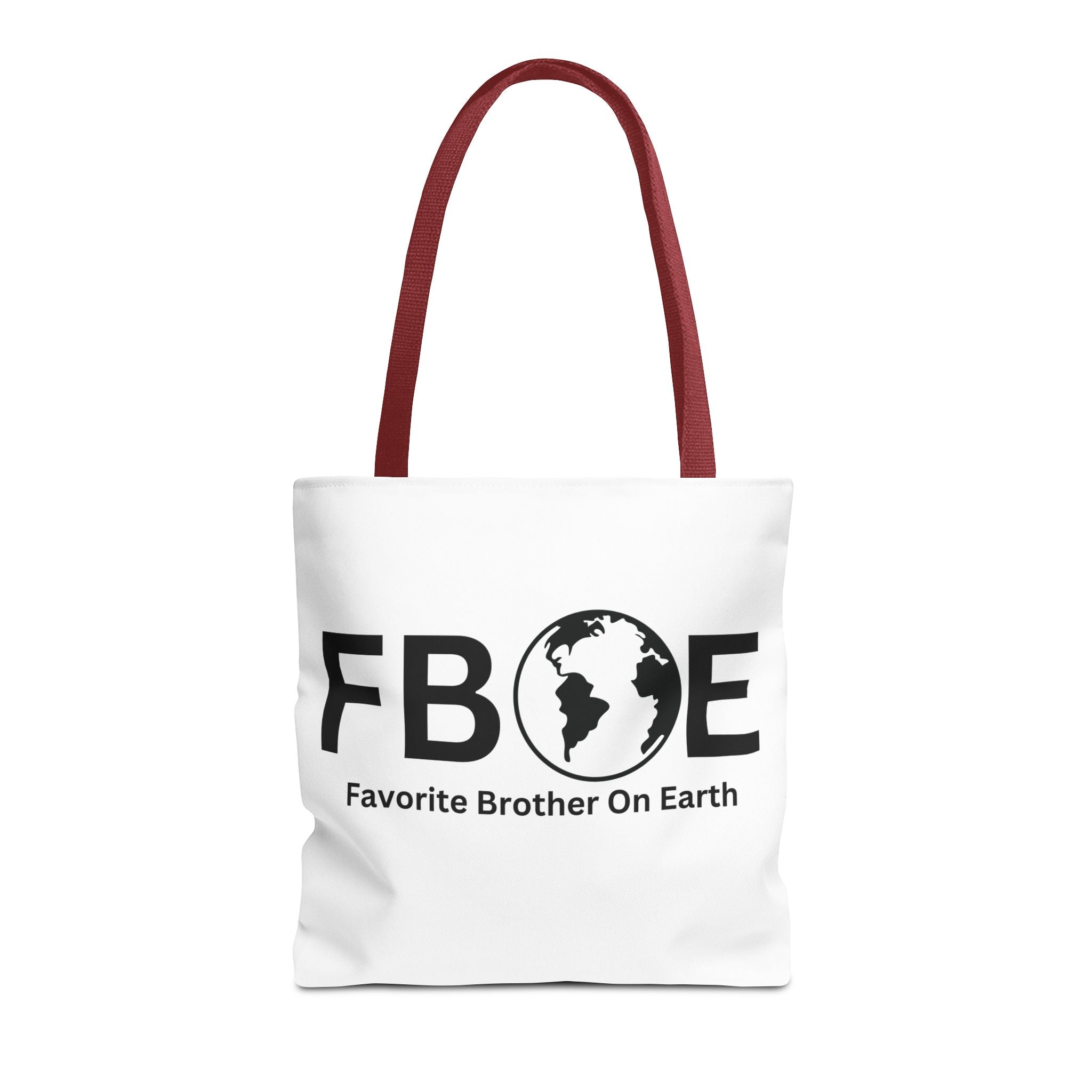 Favorite Brother On Earth (FBOE) Tote Bag - Custom Printed Stylish and Functional Tote