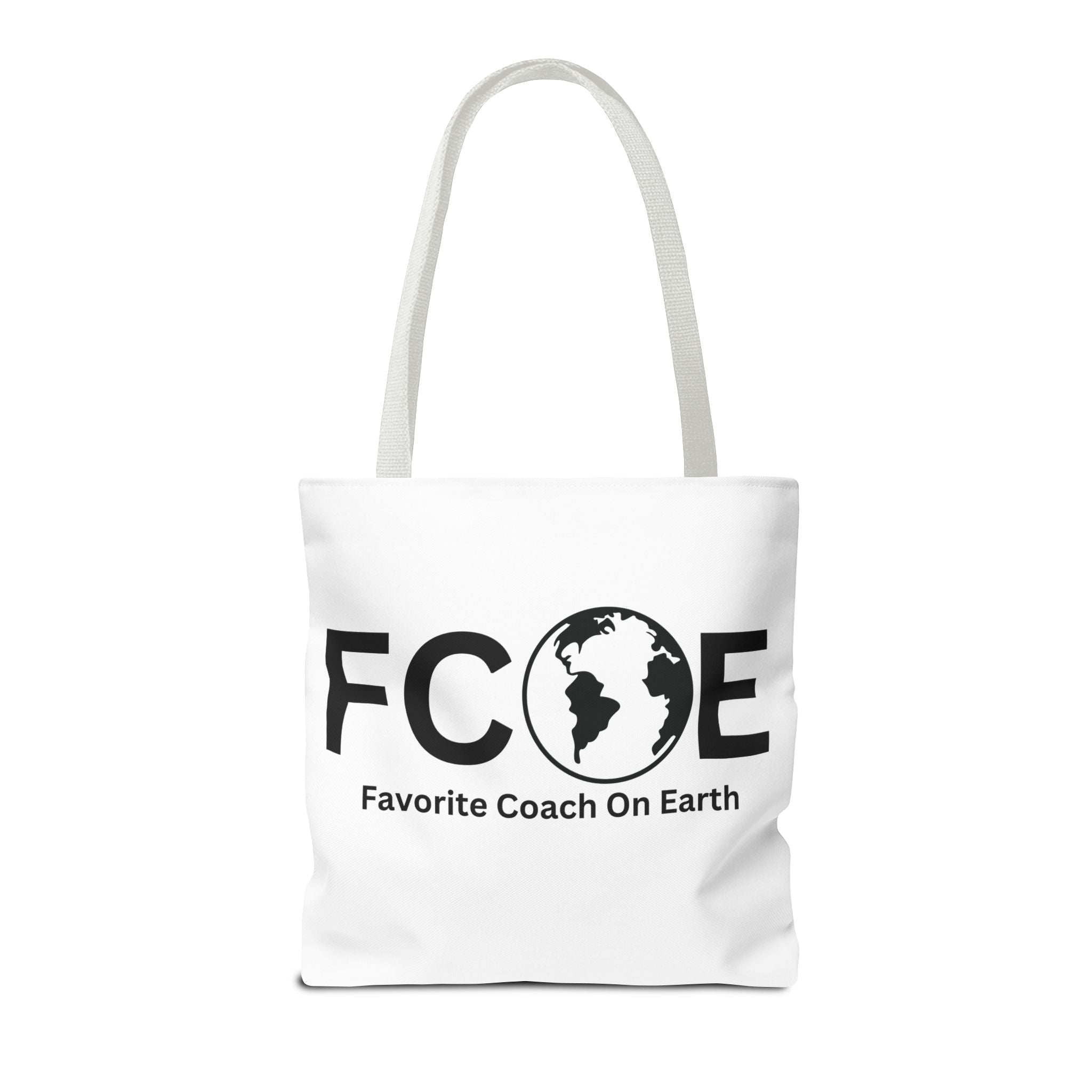 Favorite Coach On Earth (FCOE) Tote Bag - Custom Printed Stylish and Functional Tote