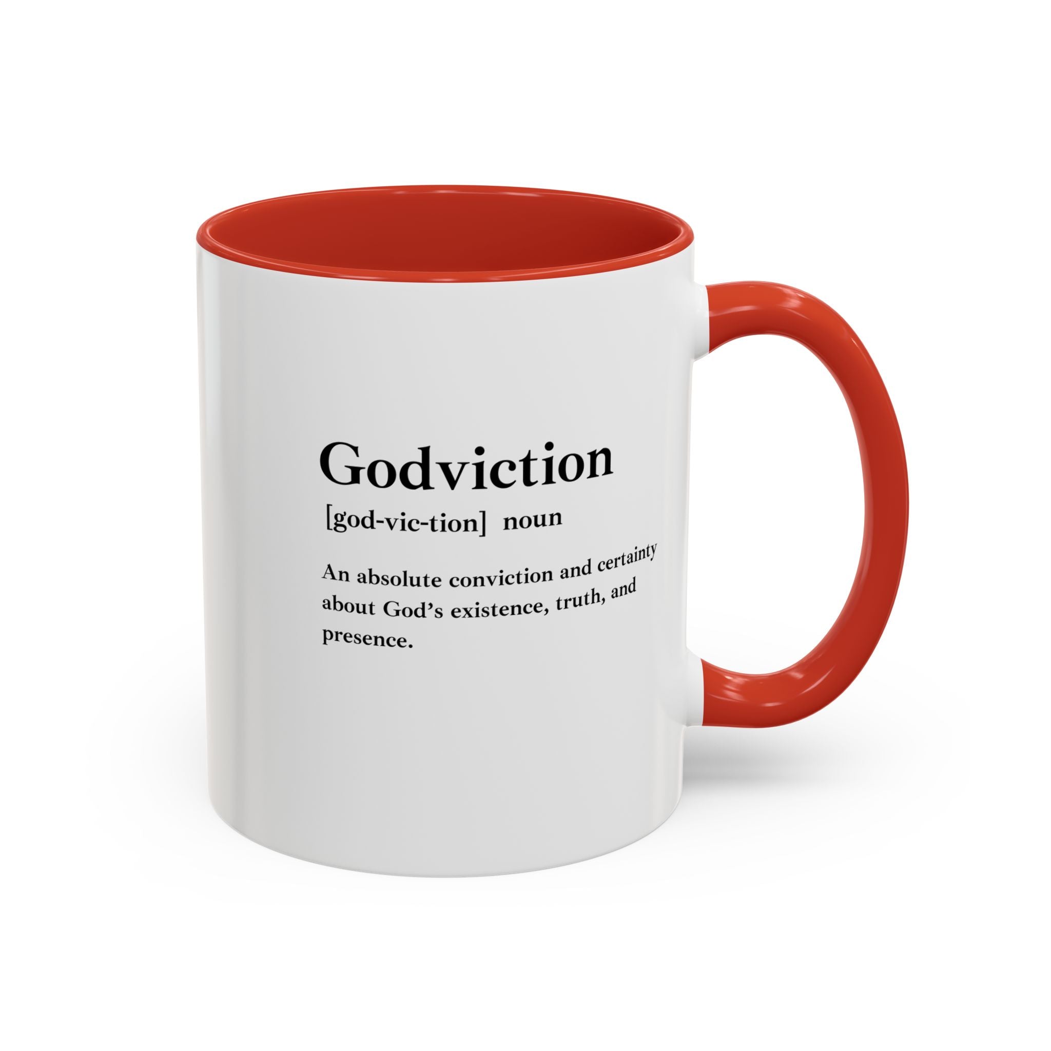 Godviction Accent Coffee Mug (11, 15oz)