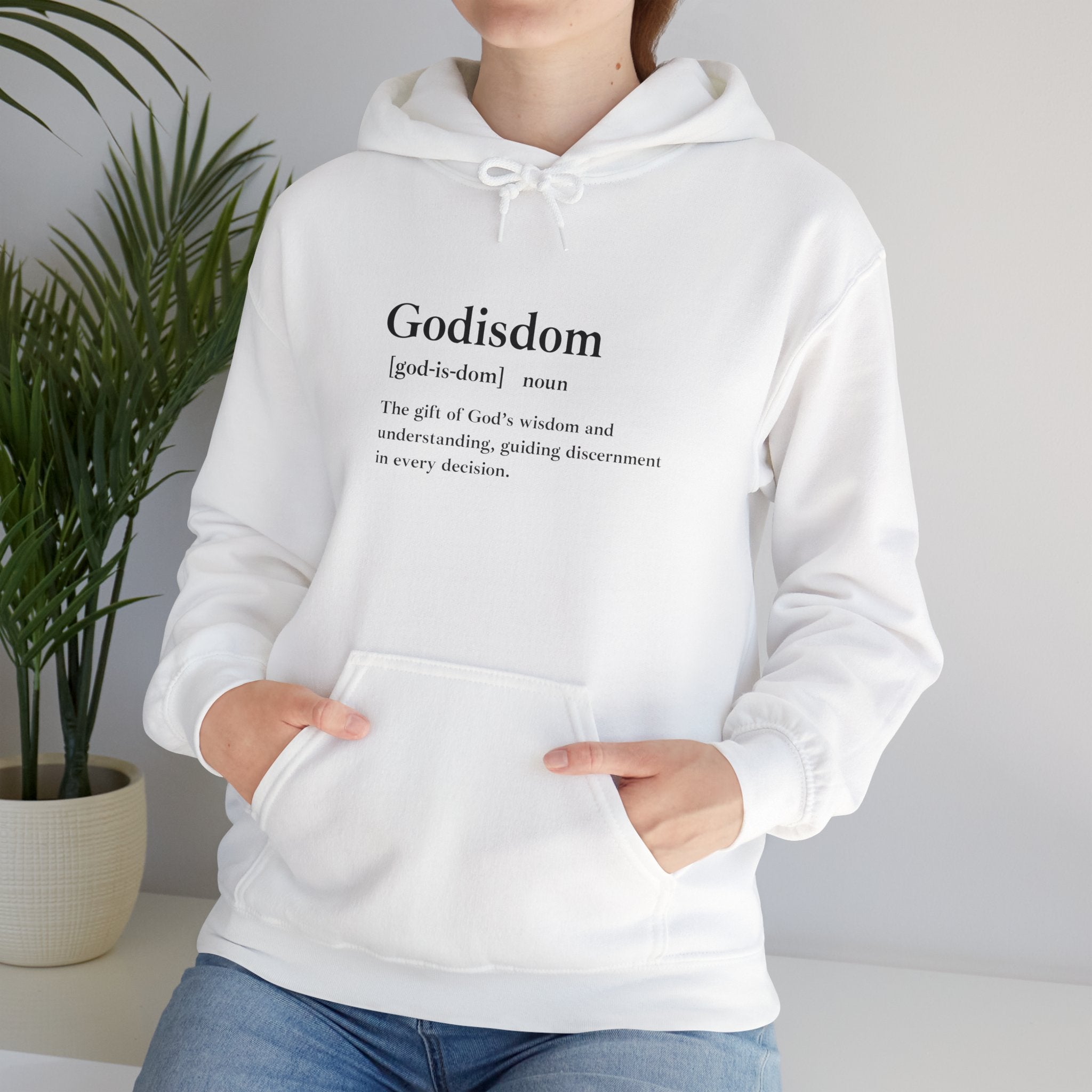 Godisdom Unisex Heavy Blend™ Hooded Sweatshirt