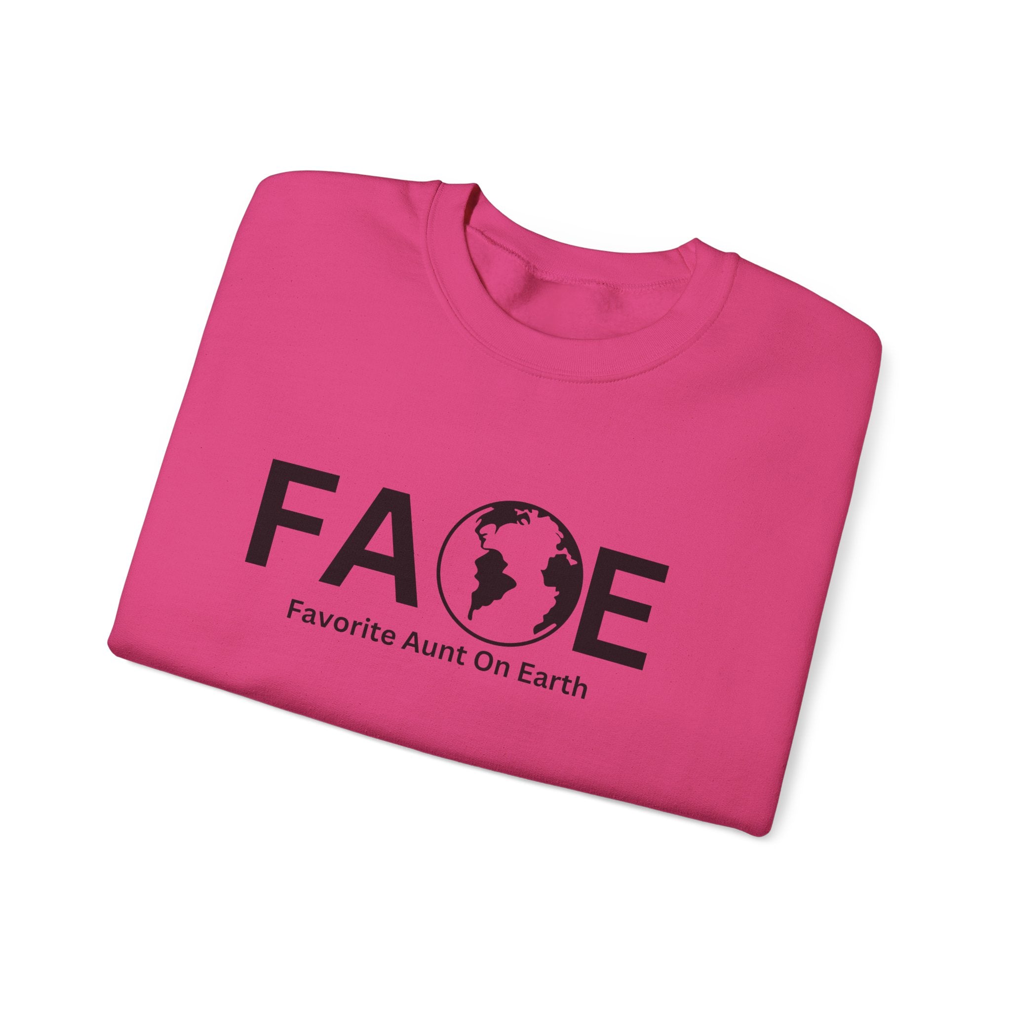 Favorite Aunt On Earth (FAOE) - Unisex Heavy Blend™ Crewneck Sweatshirt