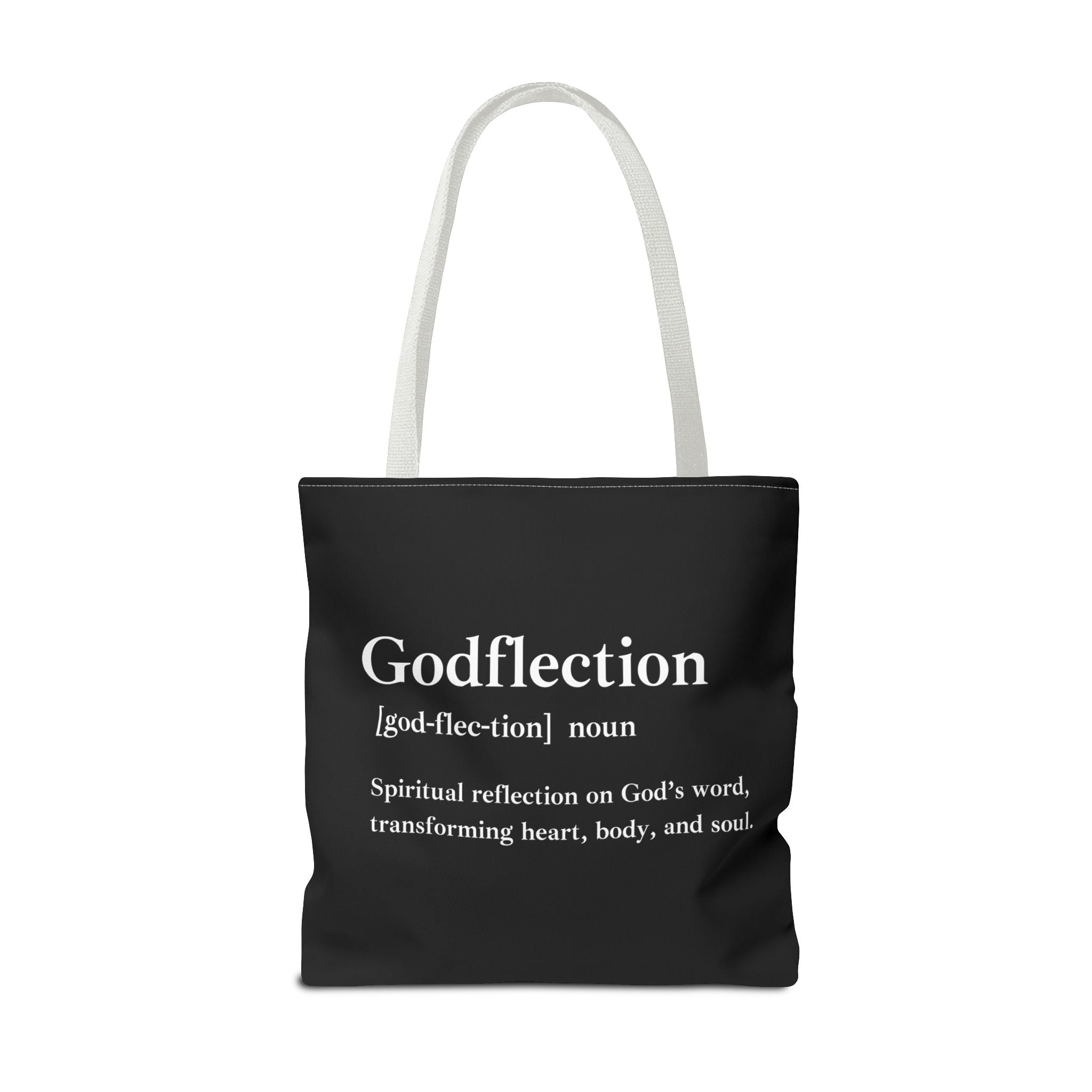 Godflection Tote Bag - Custom Printed Stylish and Functional Tote
