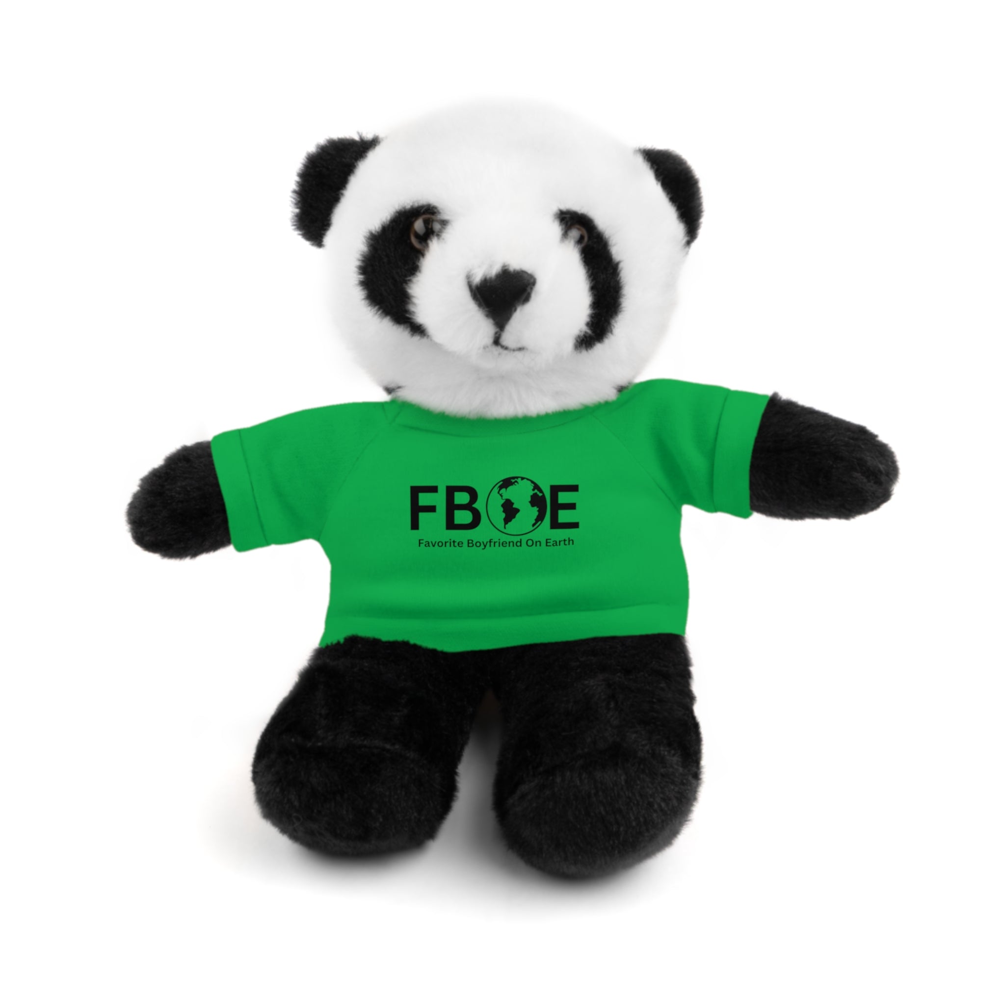 Stuffed Animal Gift – Favorite Boyfriend on Earth (FBOE)– Customizable T-Shirt & Animal