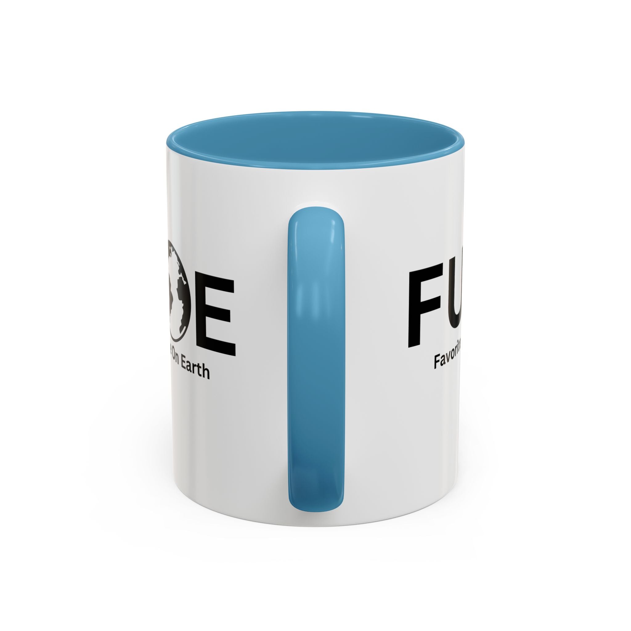 Favorite Uncle On Earth (FUOE) Accent Coffee Mug (11oz, 15oz)