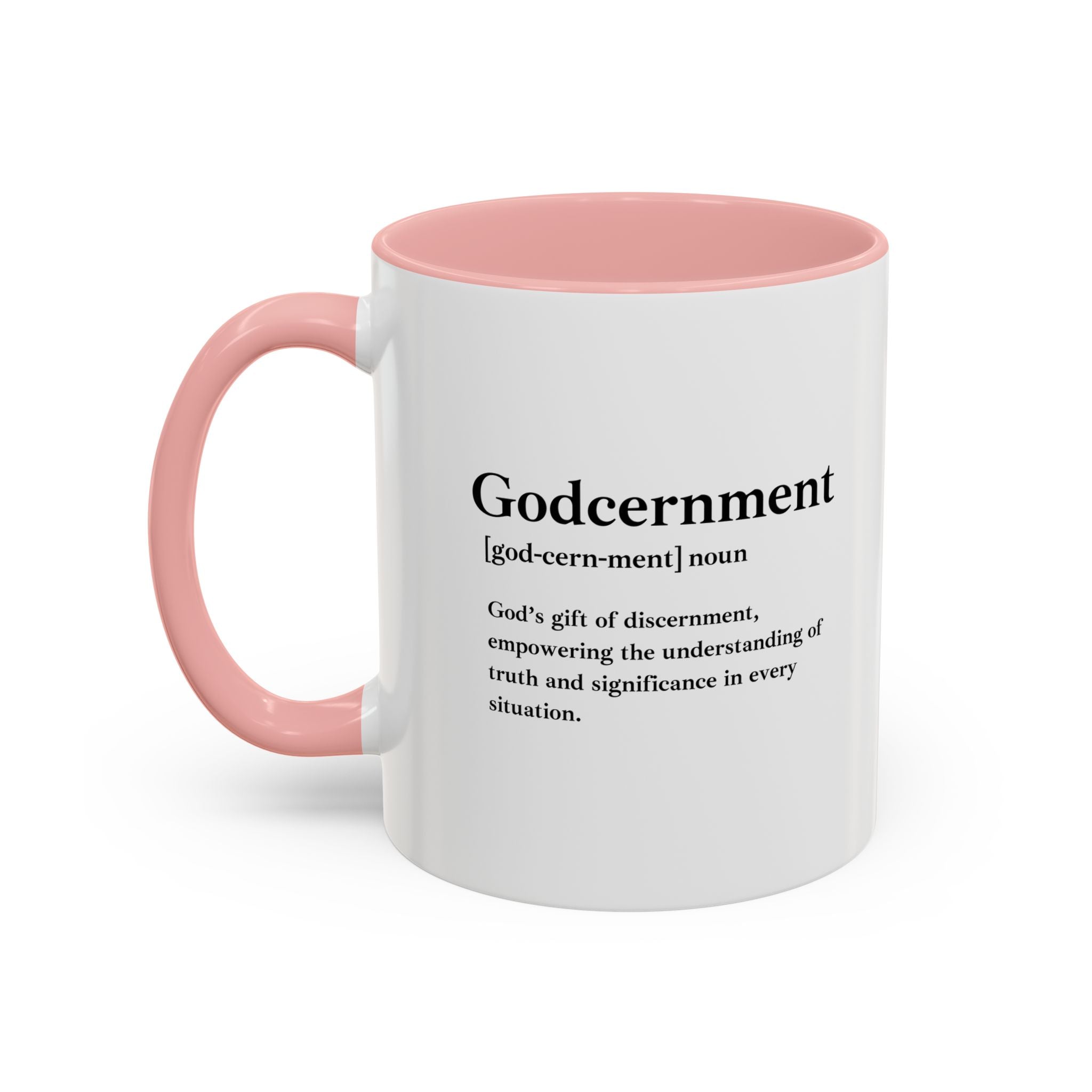 Godcernment Accent Coffee Mug (11oz, 15oz)