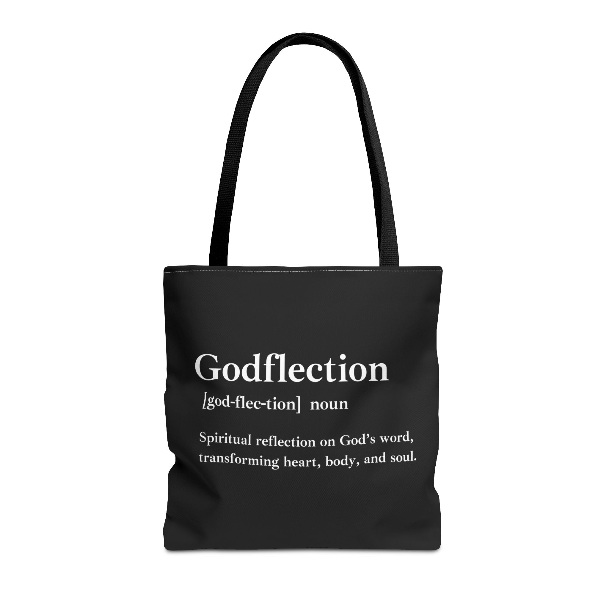 Godflection Tote Bag - Custom Printed Stylish and Functional Tote