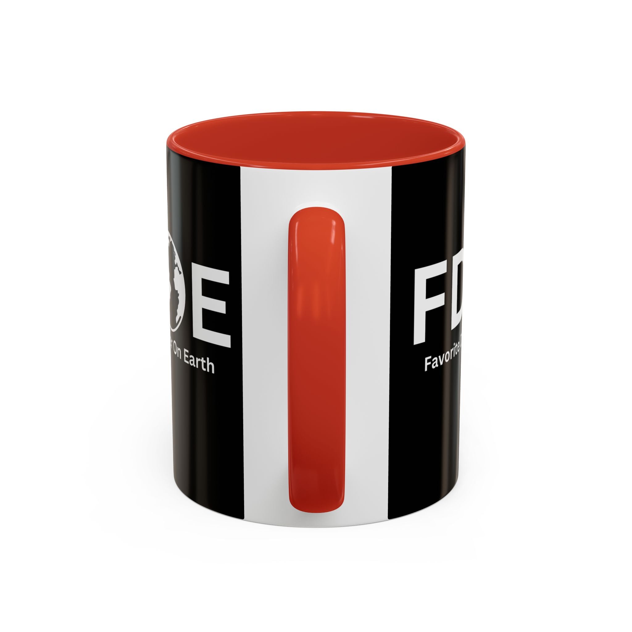 Favorite Daughter On Earth (FDOE) Accent Coffee Mug (11oz, 15oz)