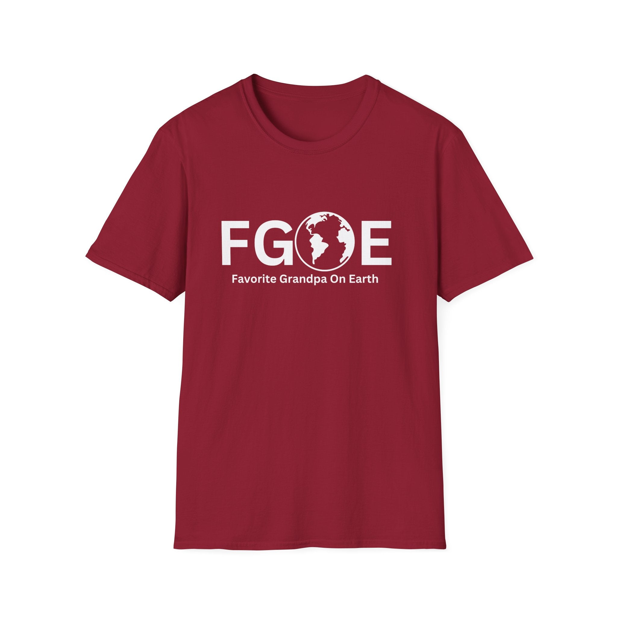 Favorite Grandpa On Earth (FGOE) Unisex Soft-Style T-Shirt