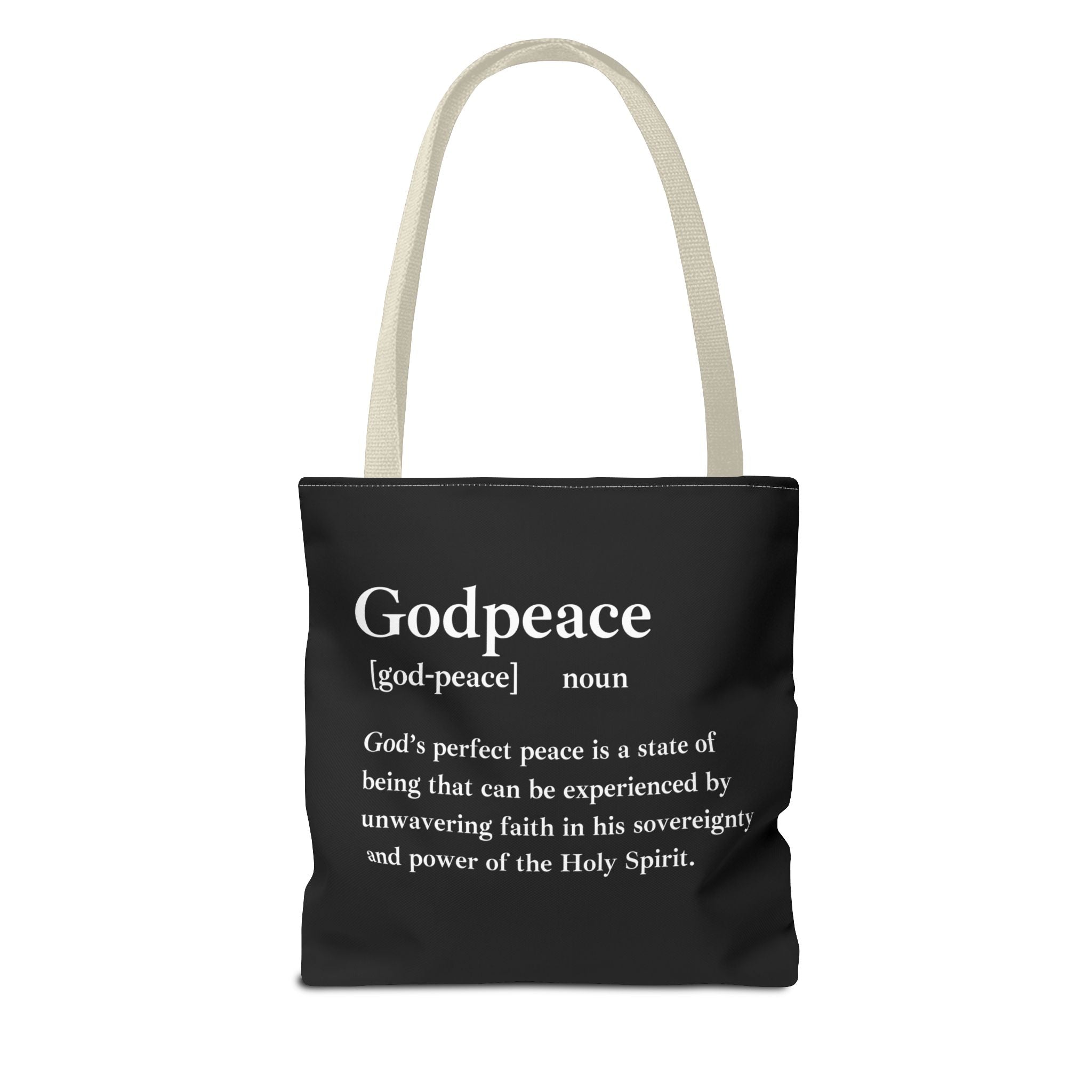 Godpeace Tote Bag - Custom Printed Stylish and Functional Tote