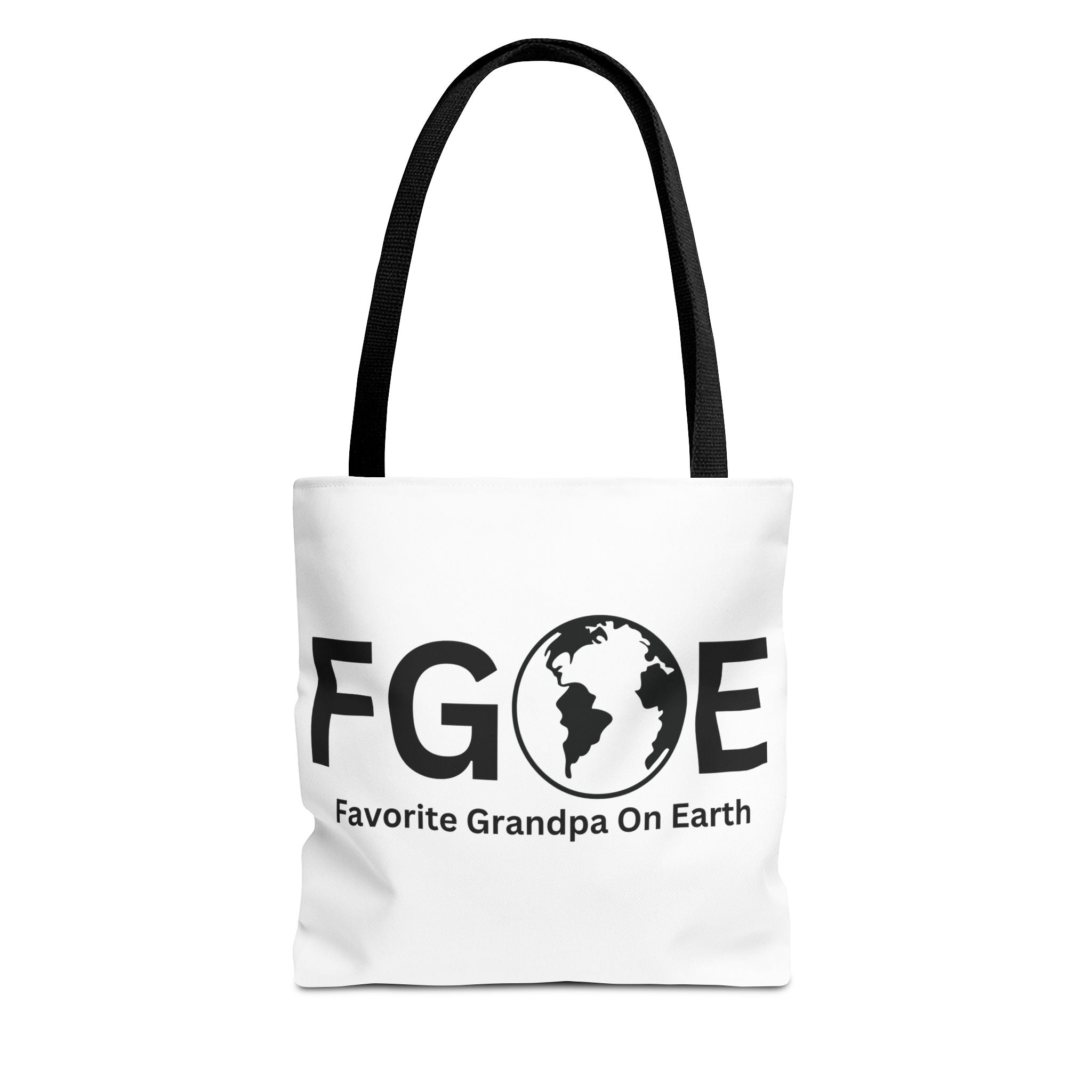 Favorite Grandpa On Earth (FGOE) Tote Bag - Custom Printed Stylish and Functional Tote