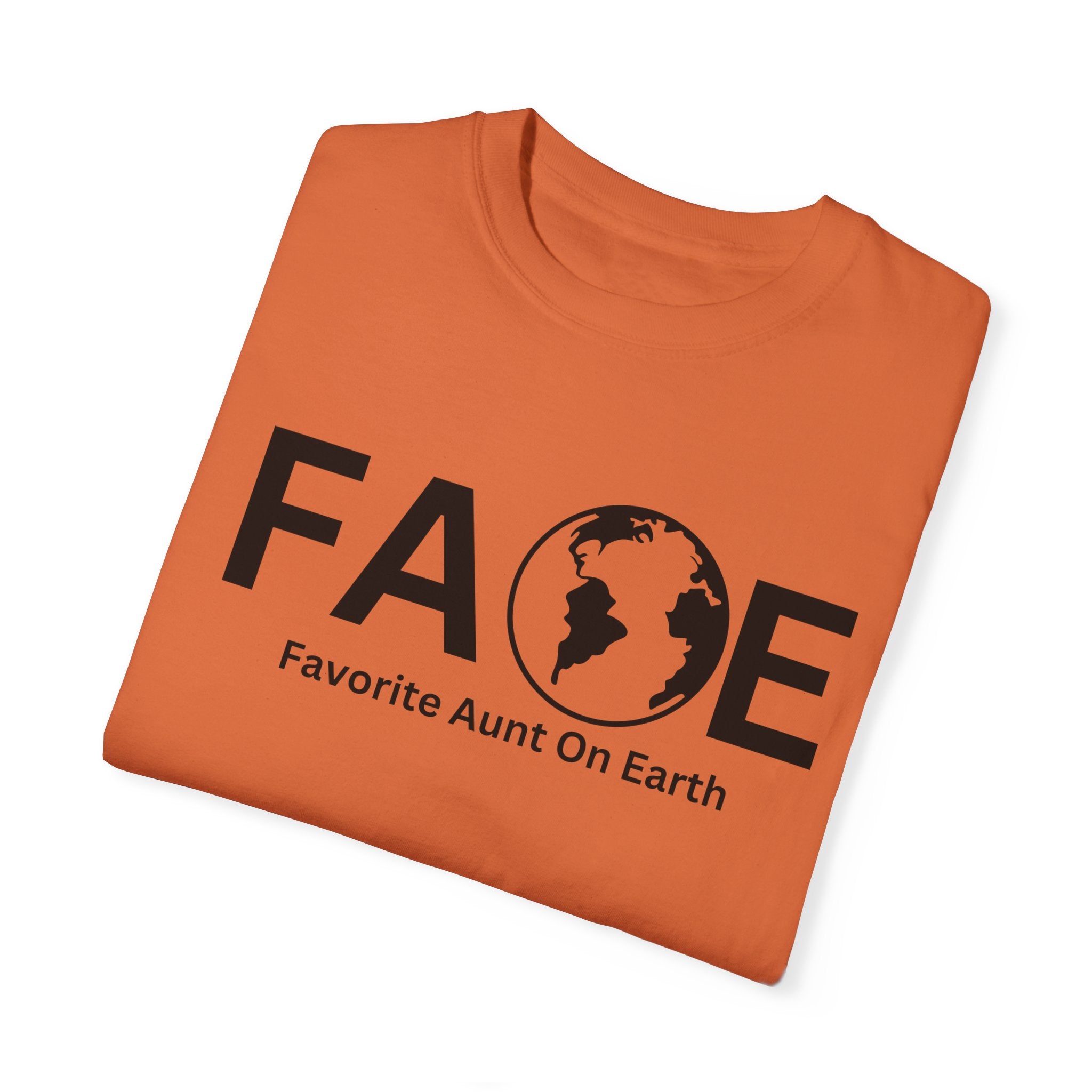 Favorite Aunt On Earth T-Shirt - (FAOE) Logo Tee for Women
