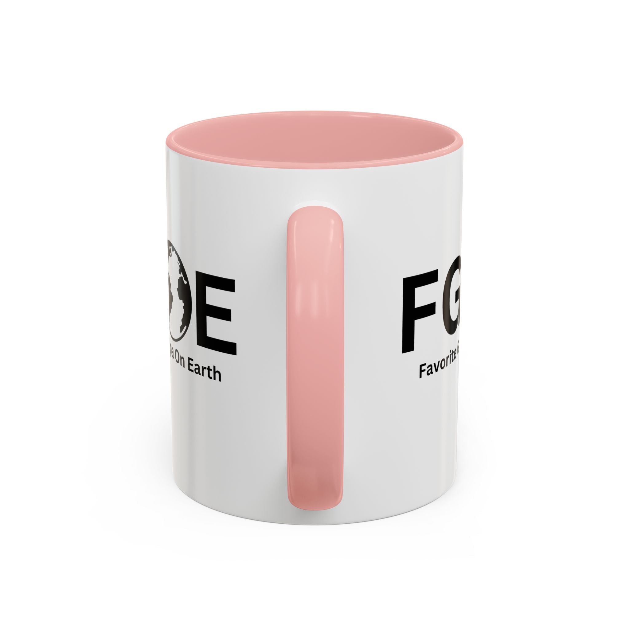 Favorite Grandpa On Earth (FGOE) Accent Coffee Mug (11oz, 15oz)
