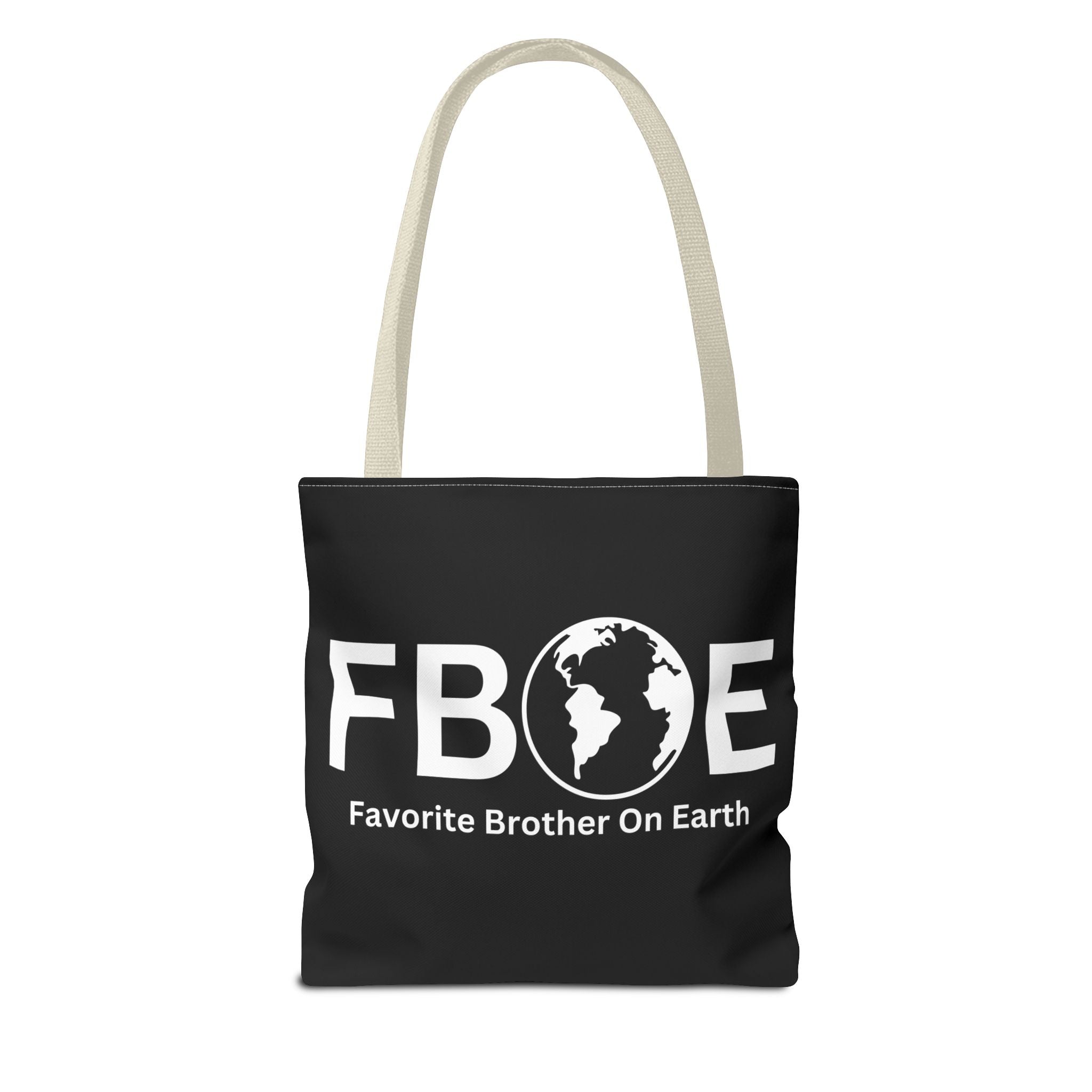 Favorite Brother On Earth (FBOE) Tote Bag - Custom Printed Stylish and Functional Tote