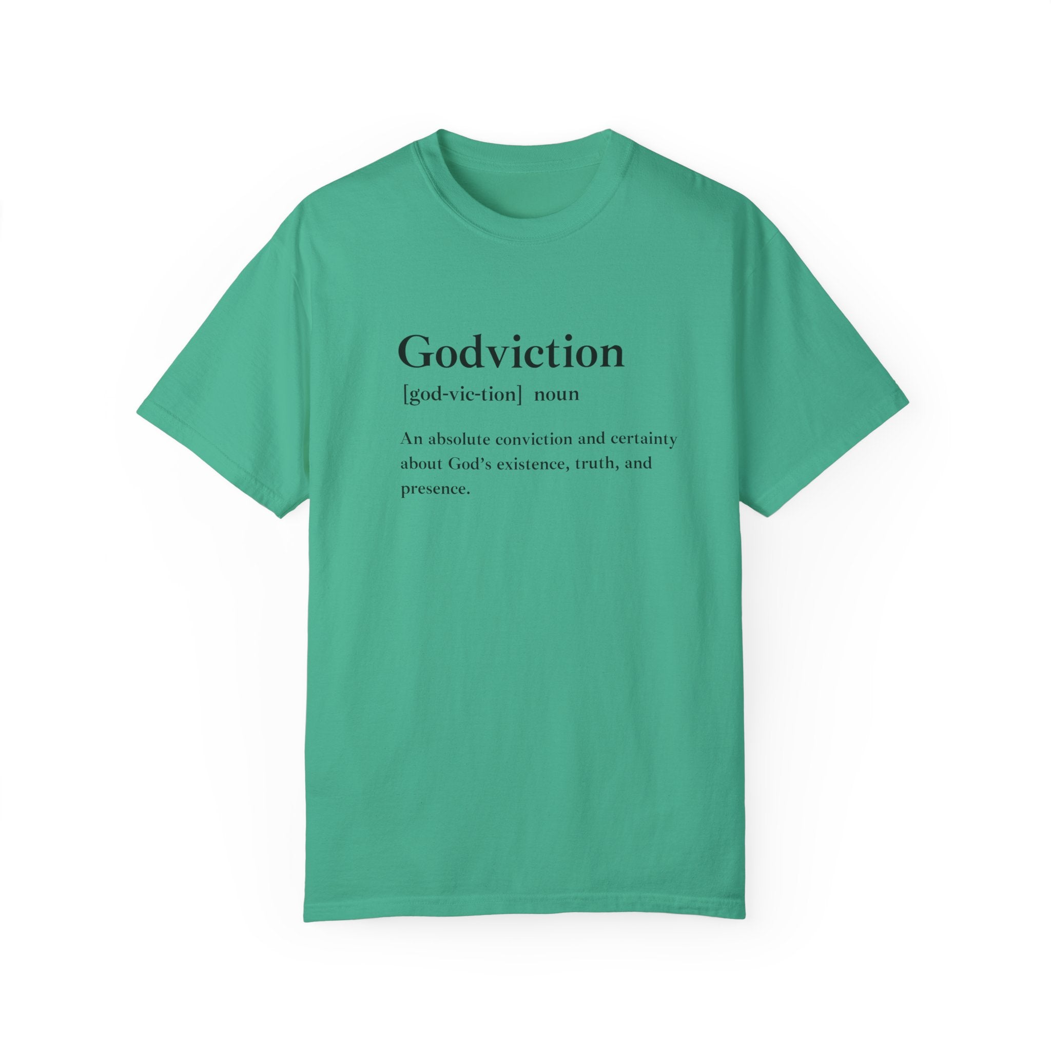 Godviction Unisex Garment-Dyed T-Shirt – Comfort Colors 1717
