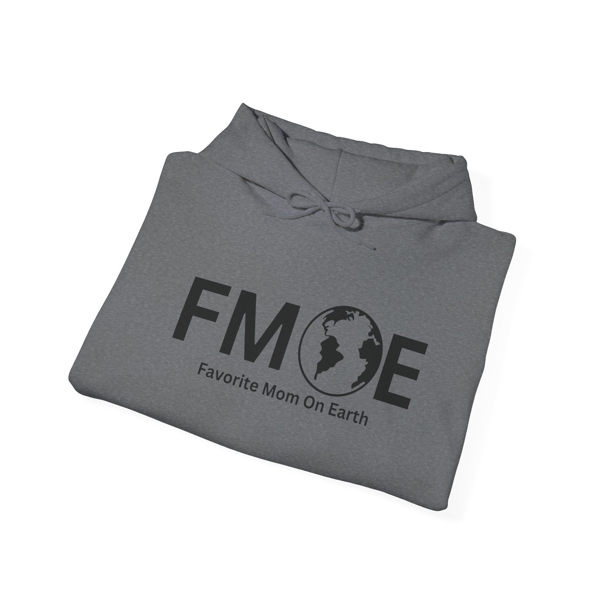 Favorite Mom On Earth (FMOE) Unisex Heavy Blend™ Hooded Sweatshirt – Cozy and Stylish