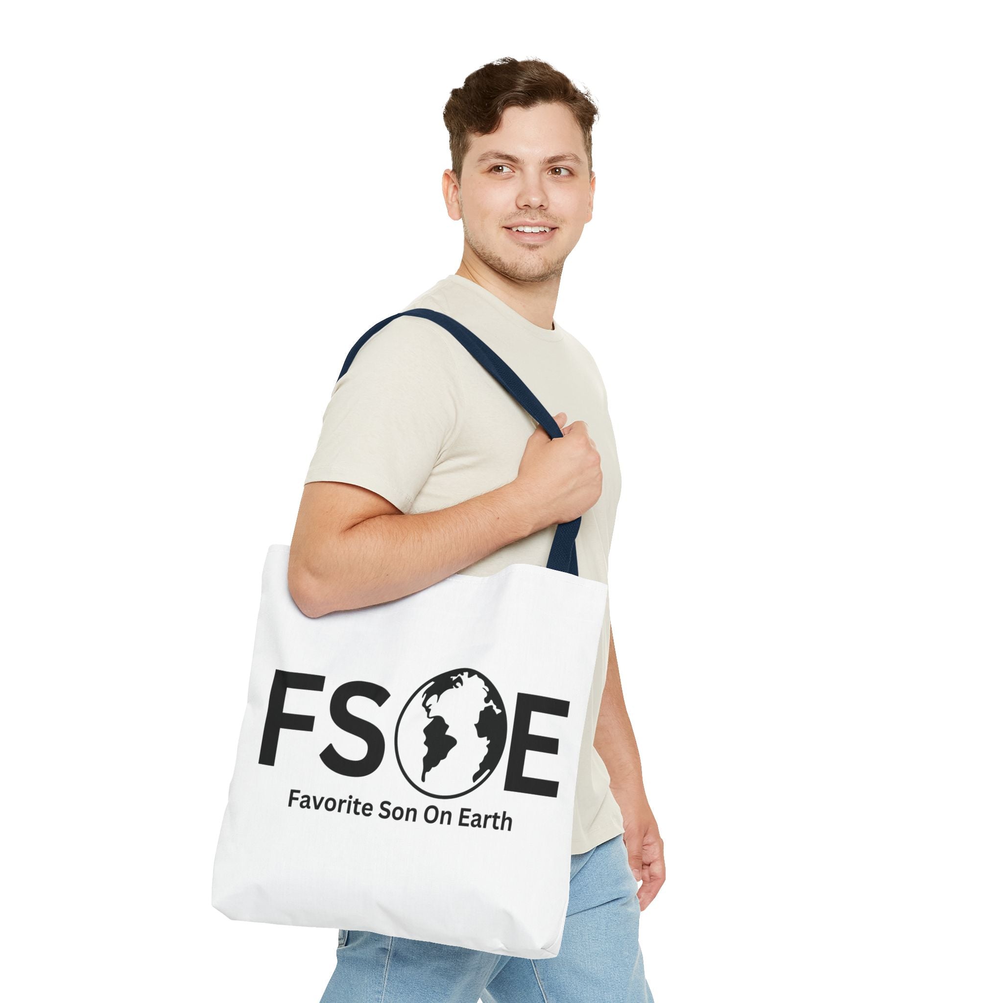 Favorite Son On Earth (FSOE) Tote Bag - Custom Printed Stylish and Functional Tote