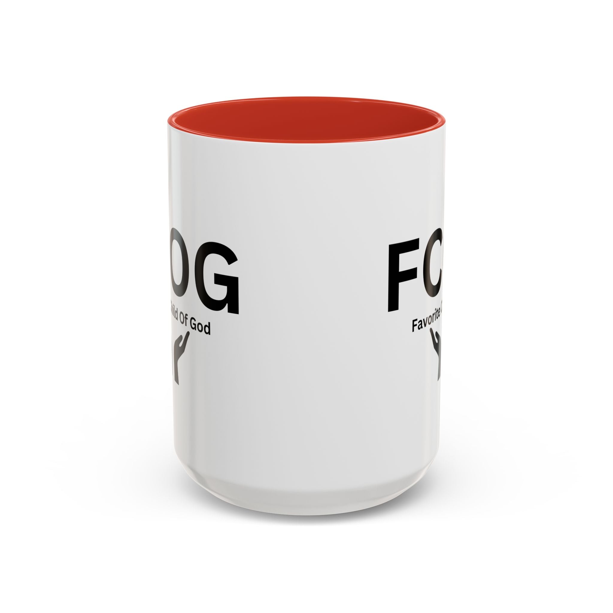 Favorite Child of God (FCOG) Accent Coffee Mug (11, 15oz)