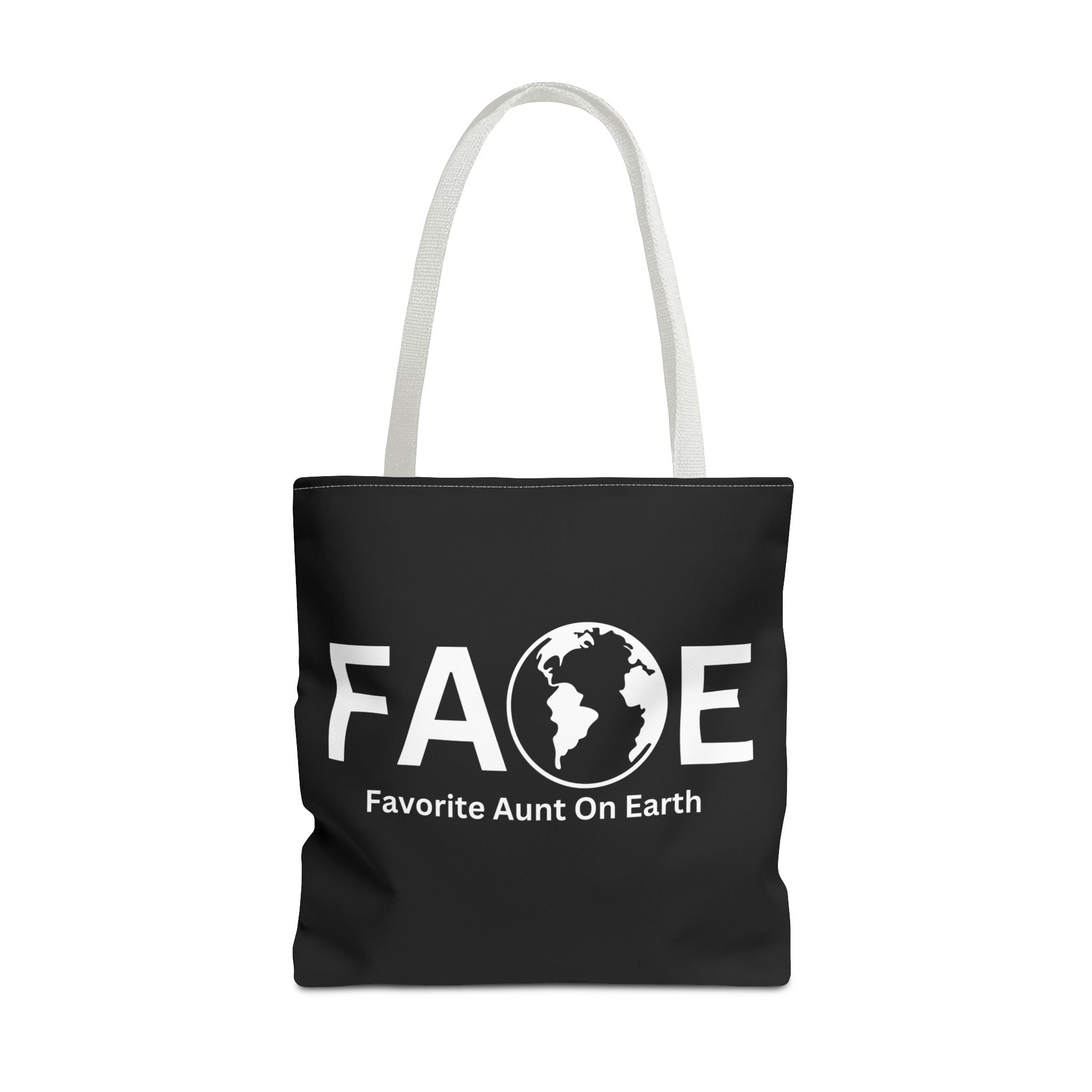 Favorite Aunt On Earth (FAOE) Tote Bag - Custom Printed Stylish and Functional Tote