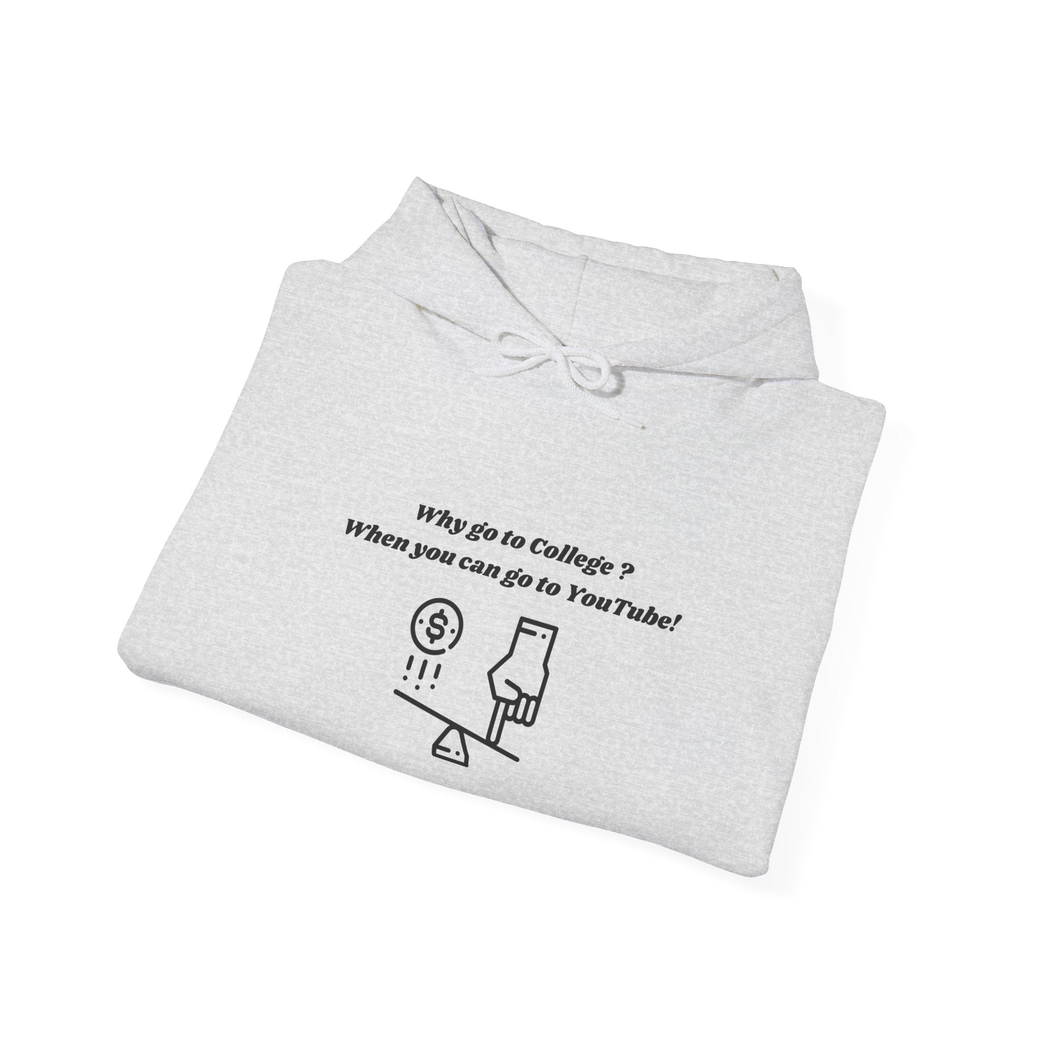 Why Go to College? When You Can Go to YouTube! Hoodie