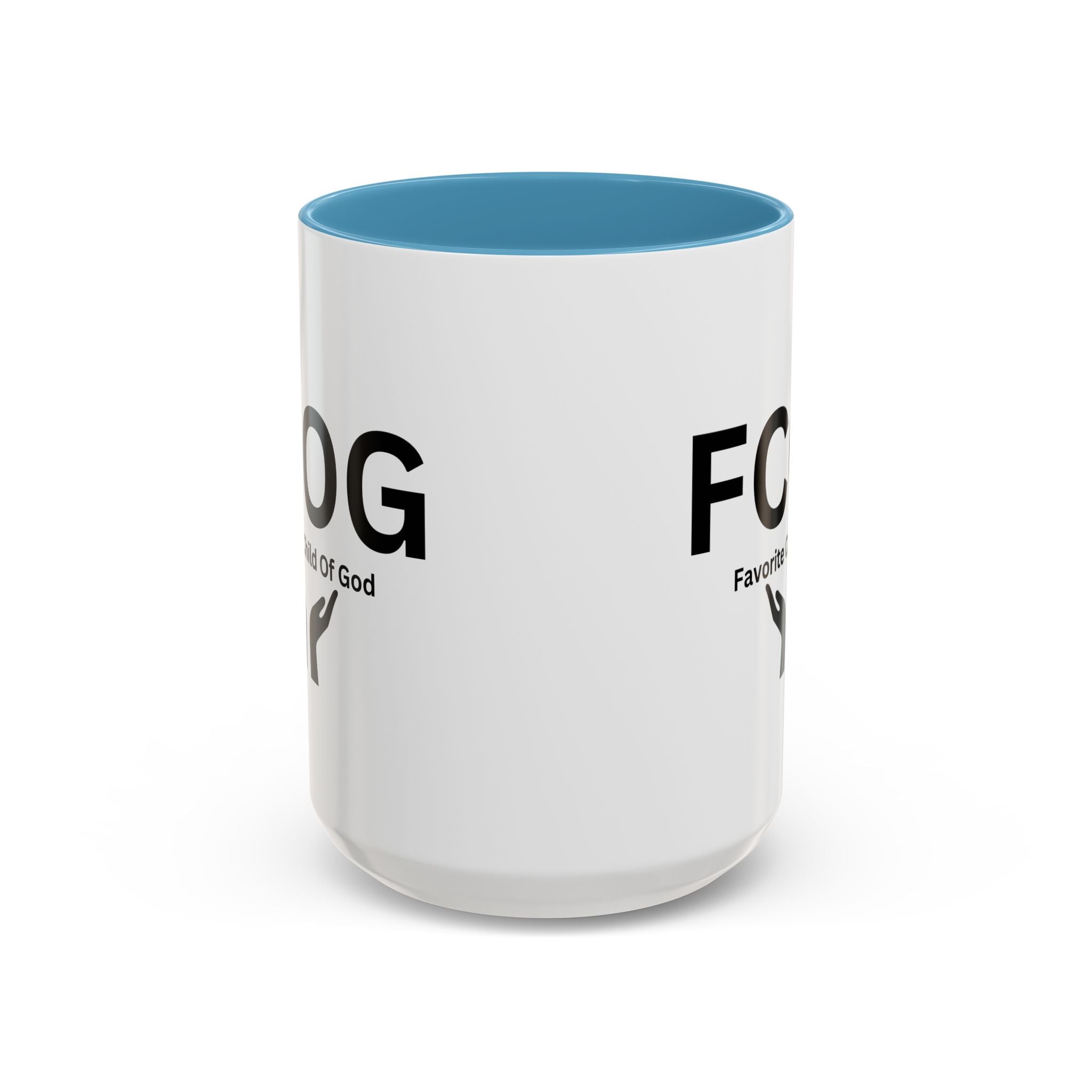 Favorite Child of God (FCOG) Accent Coffee Mug (11, 15oz)