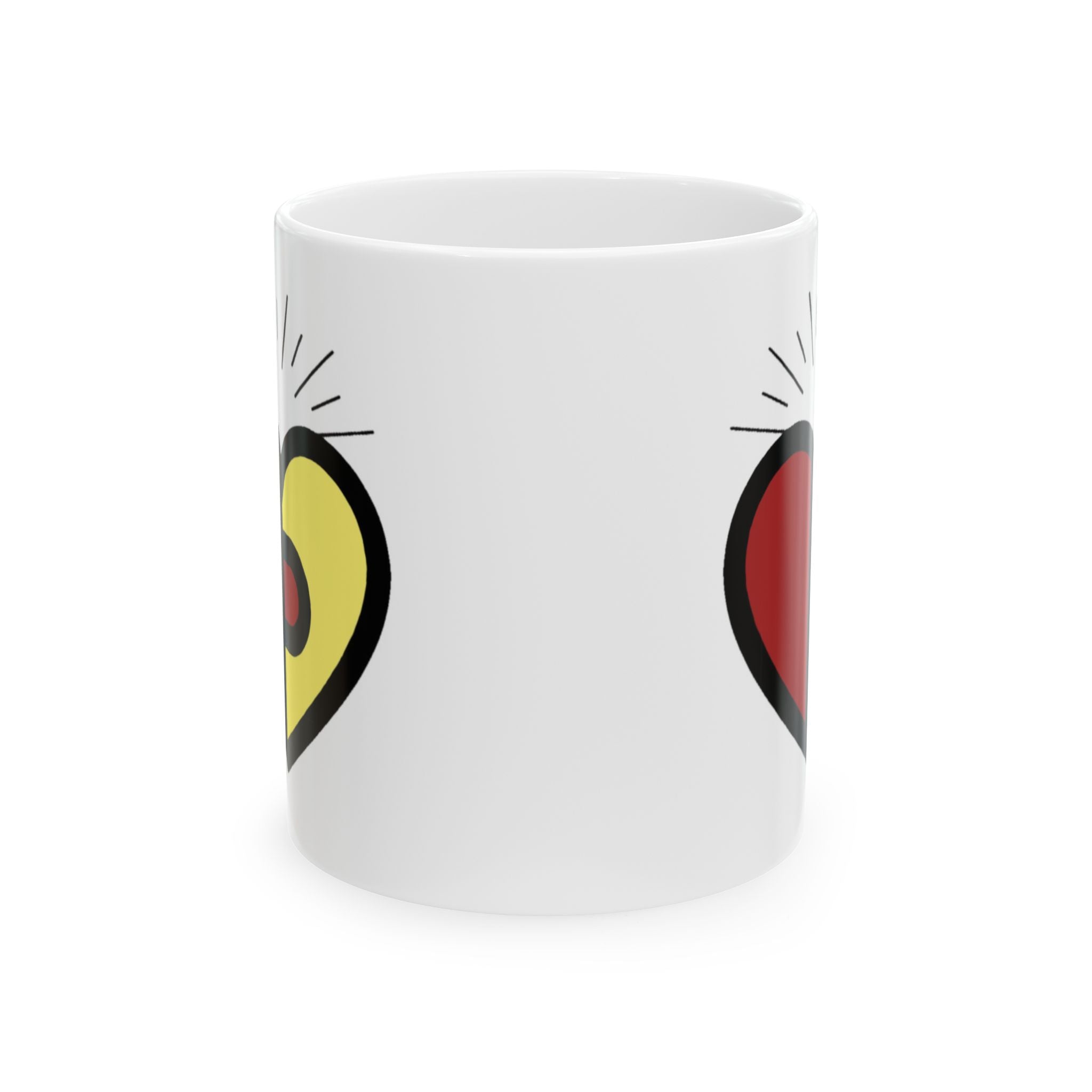 Passionoy Logo Accent Coffee Mug (11oz, 15oz)