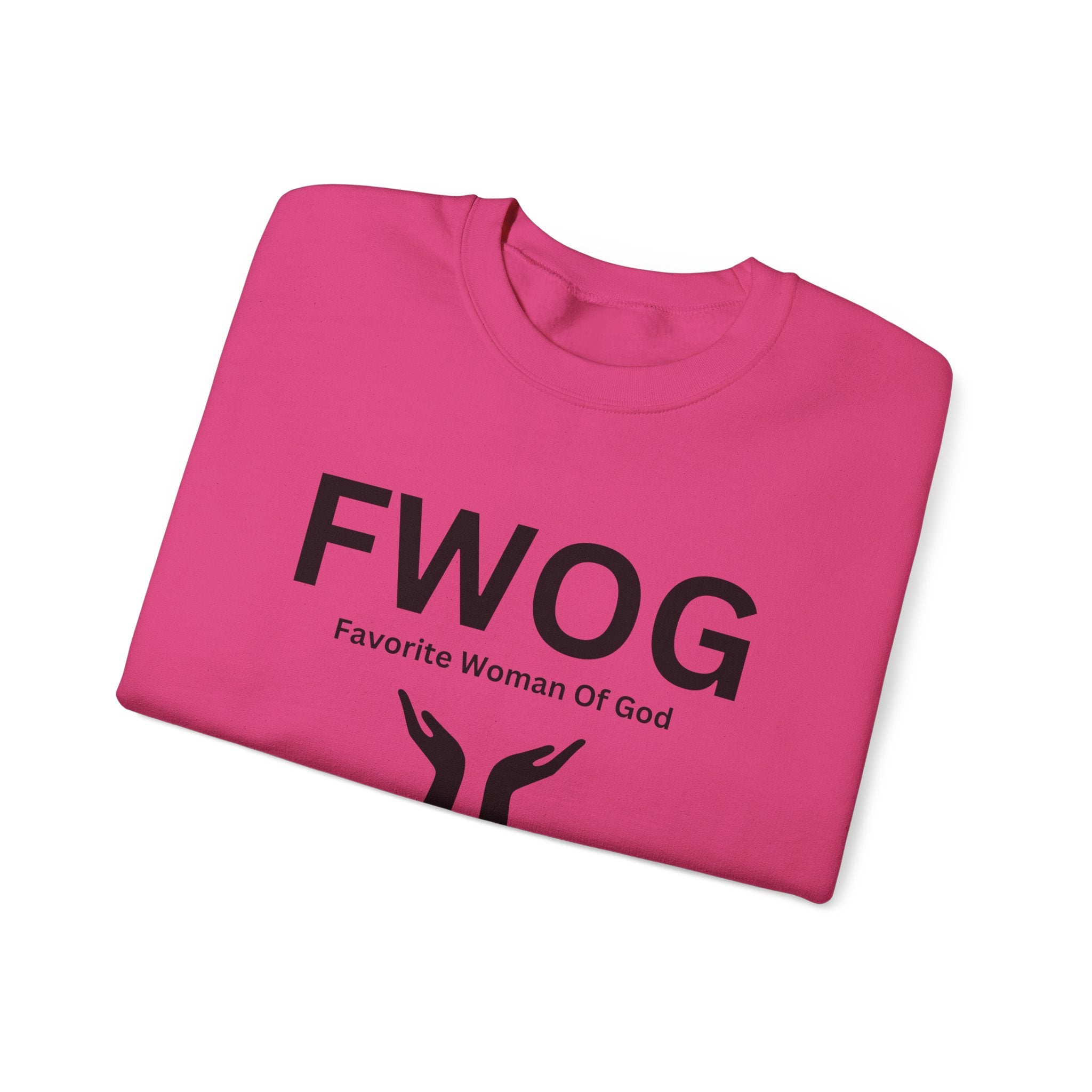 Favorite Woman of God (FWOG) Unisex Heavy Blend™ Crewneck Sweatshirt