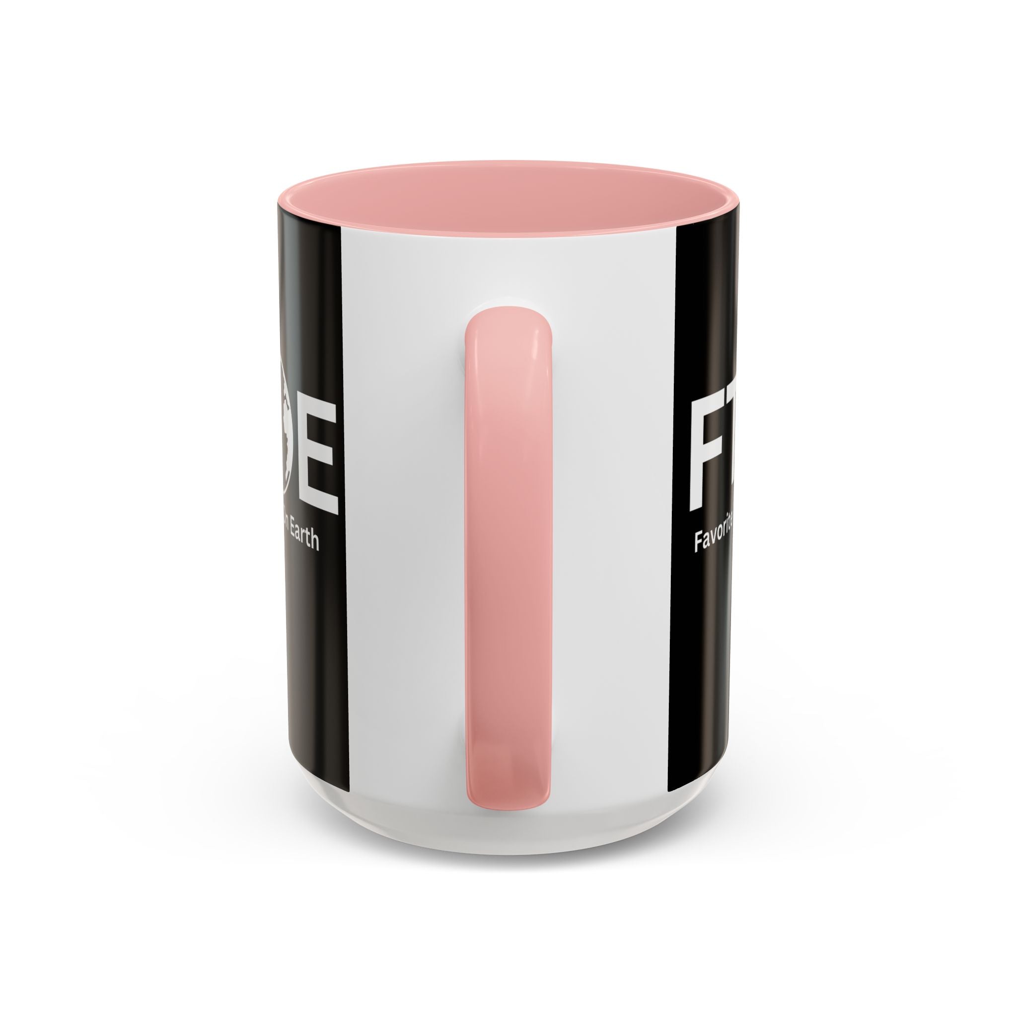 Favorite Teacher On Earth (FTOE) Accent Coffee Mug (11oz, 15oz)