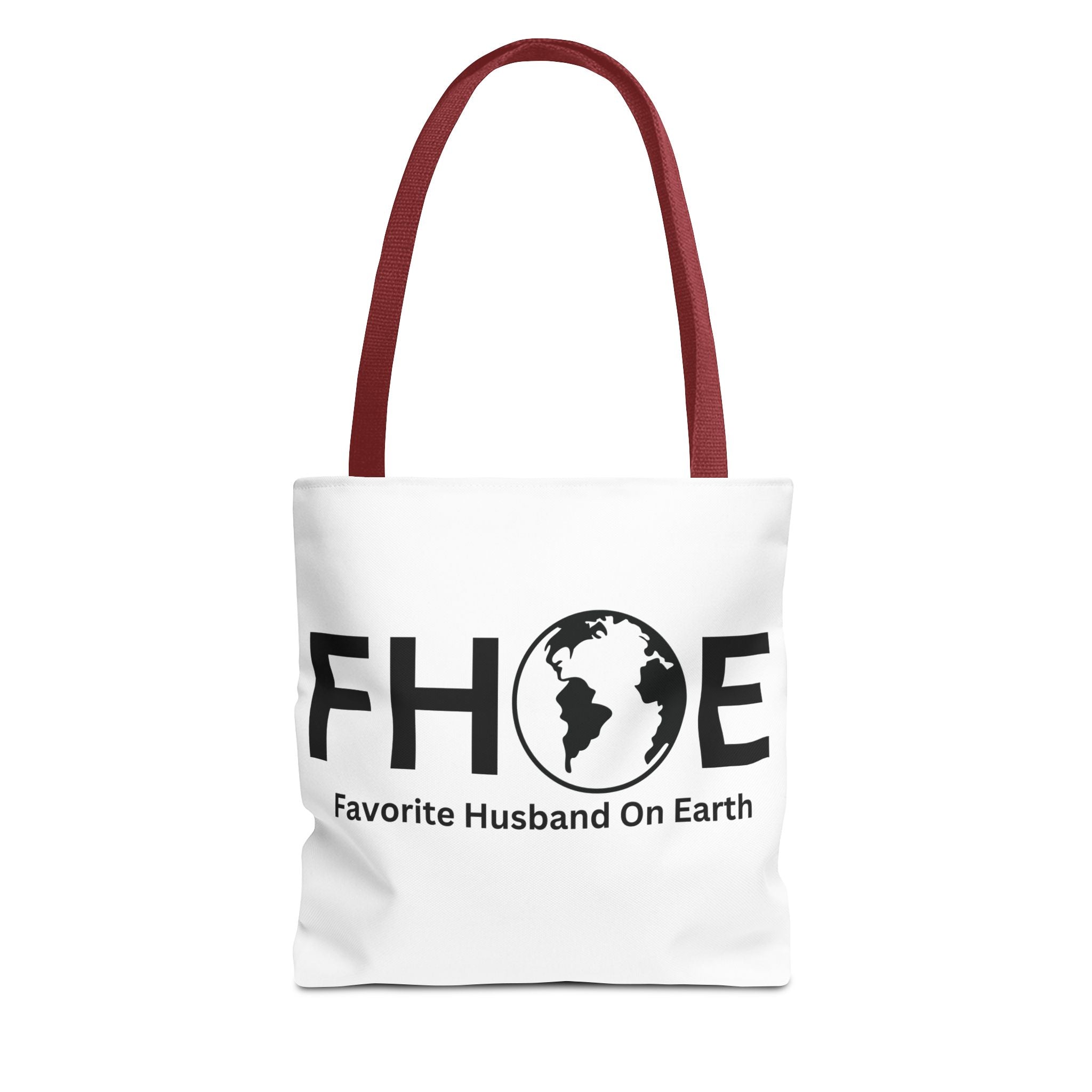 Favorite Husband On Earth (FHOE) Tote Bag - Custom Printed Stylish and Functional Tote