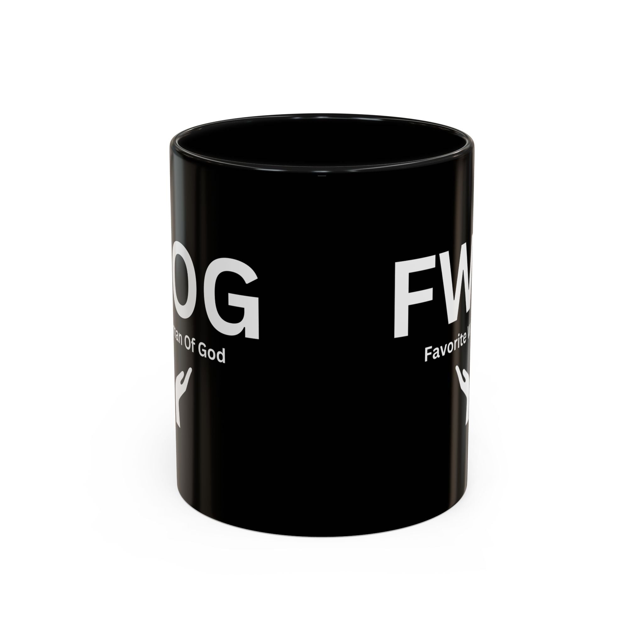 Favorite Woman of God (FWOG) Accent Coffee Mug (11oz, 15oz)