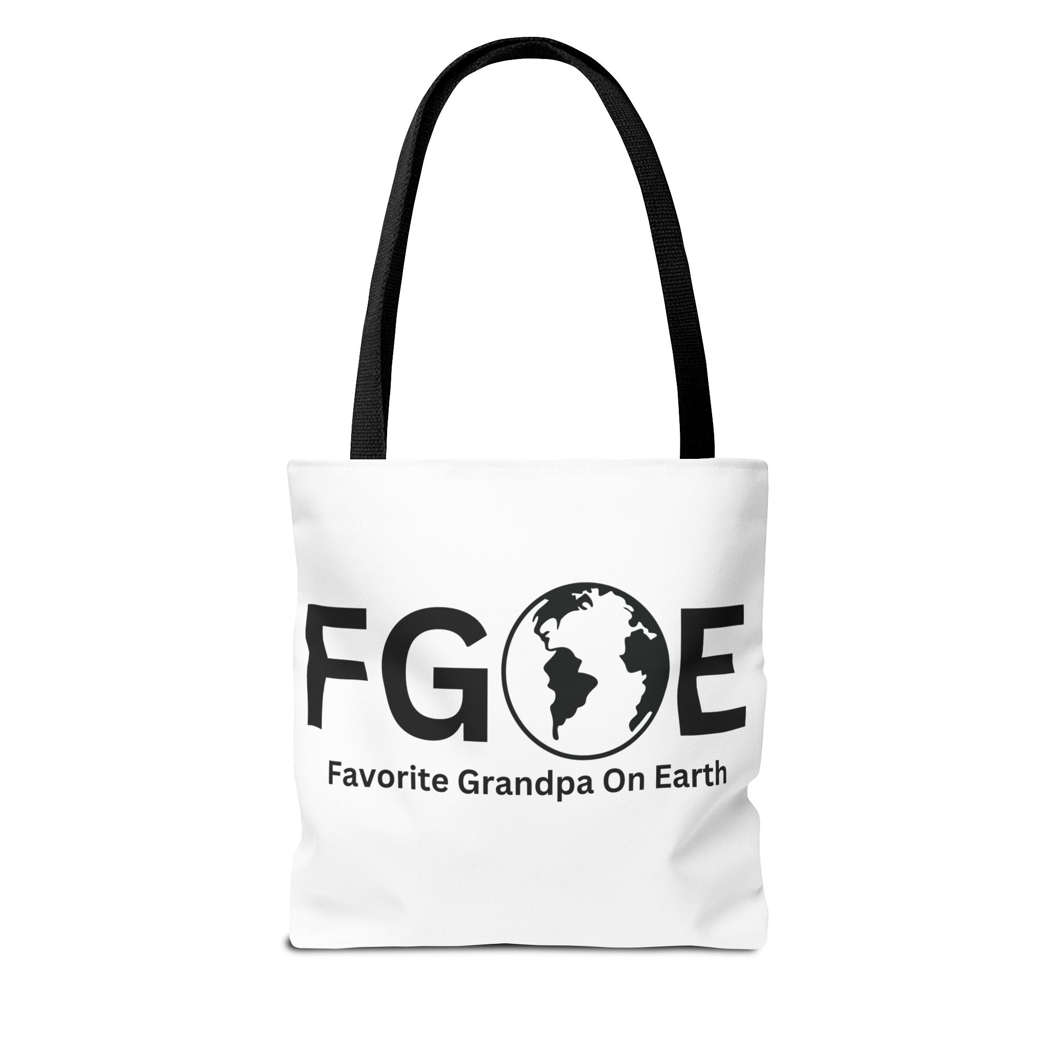 Favorite Grandpa On Earth (FGOE) Tote Bag - Custom Printed Stylish and Functional Tote