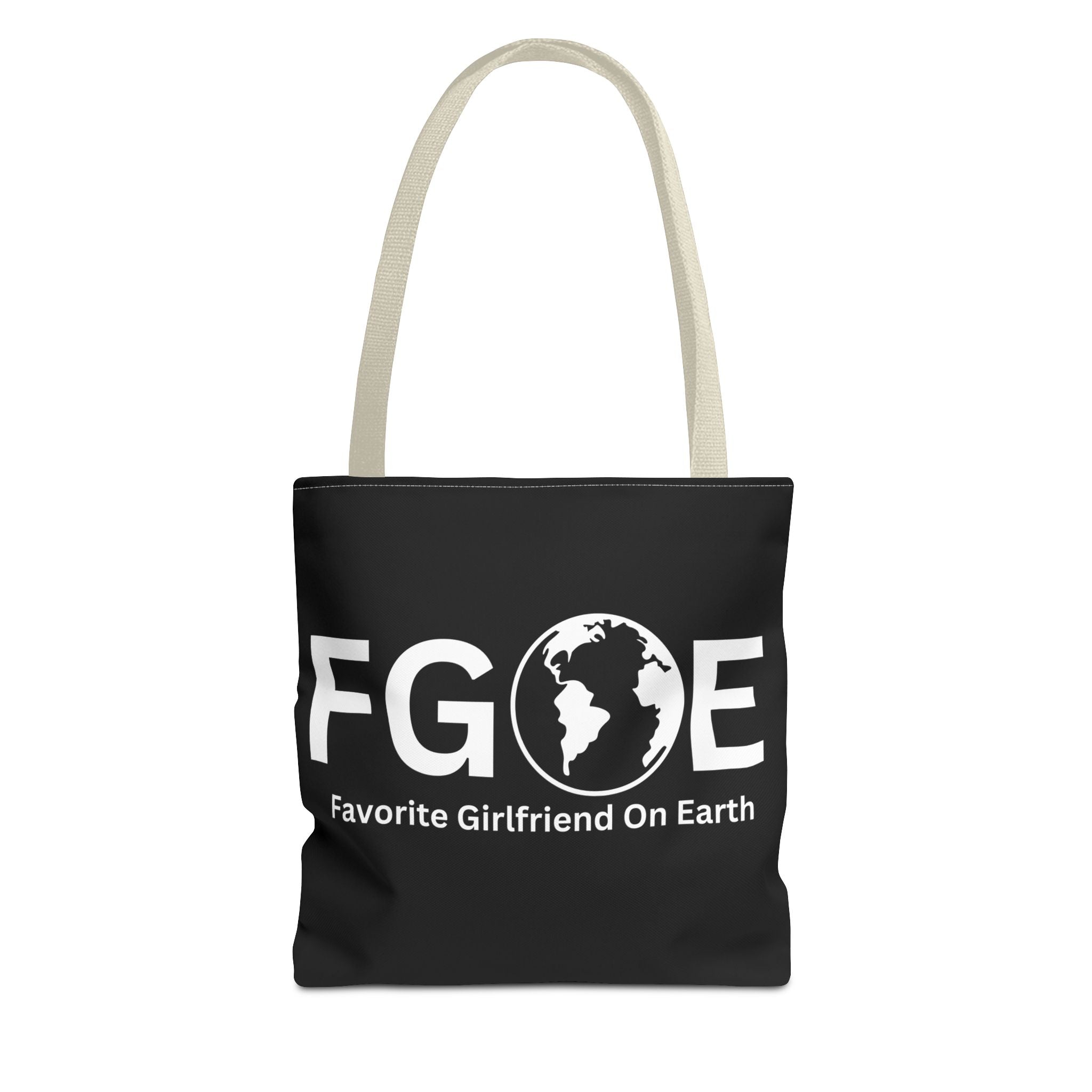 Favorite Girlfriend On Earth (FGOE) Tote Bag - Custom Printed Stylish and Functional Tote