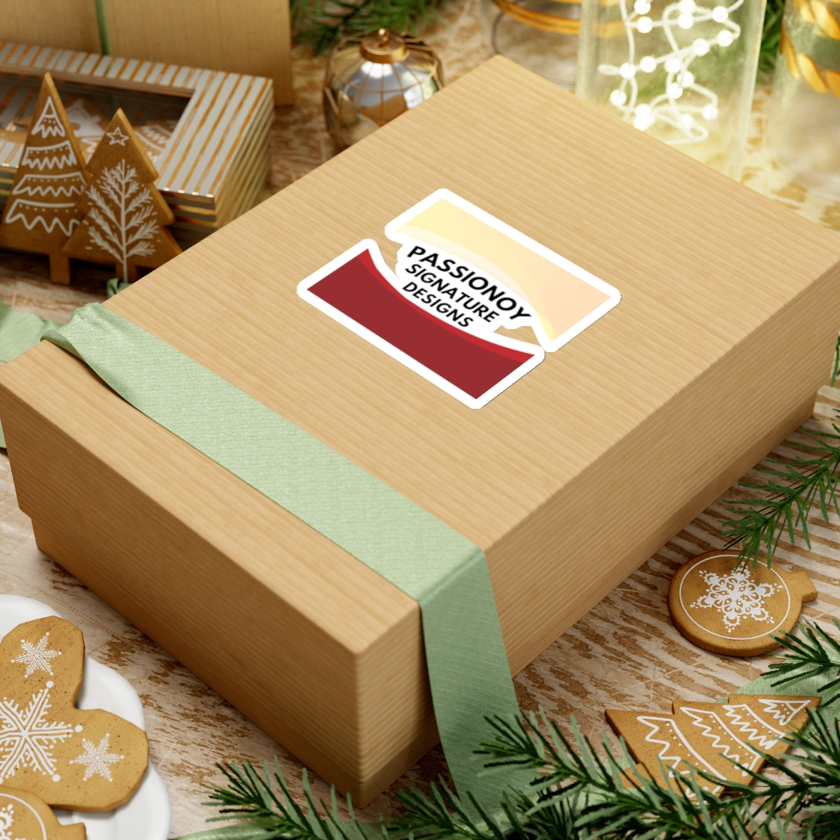 Passionoy Signature Designs-A1 Kiss-Cut Stickers - Custom Vinyl Stickers for Creative Decor