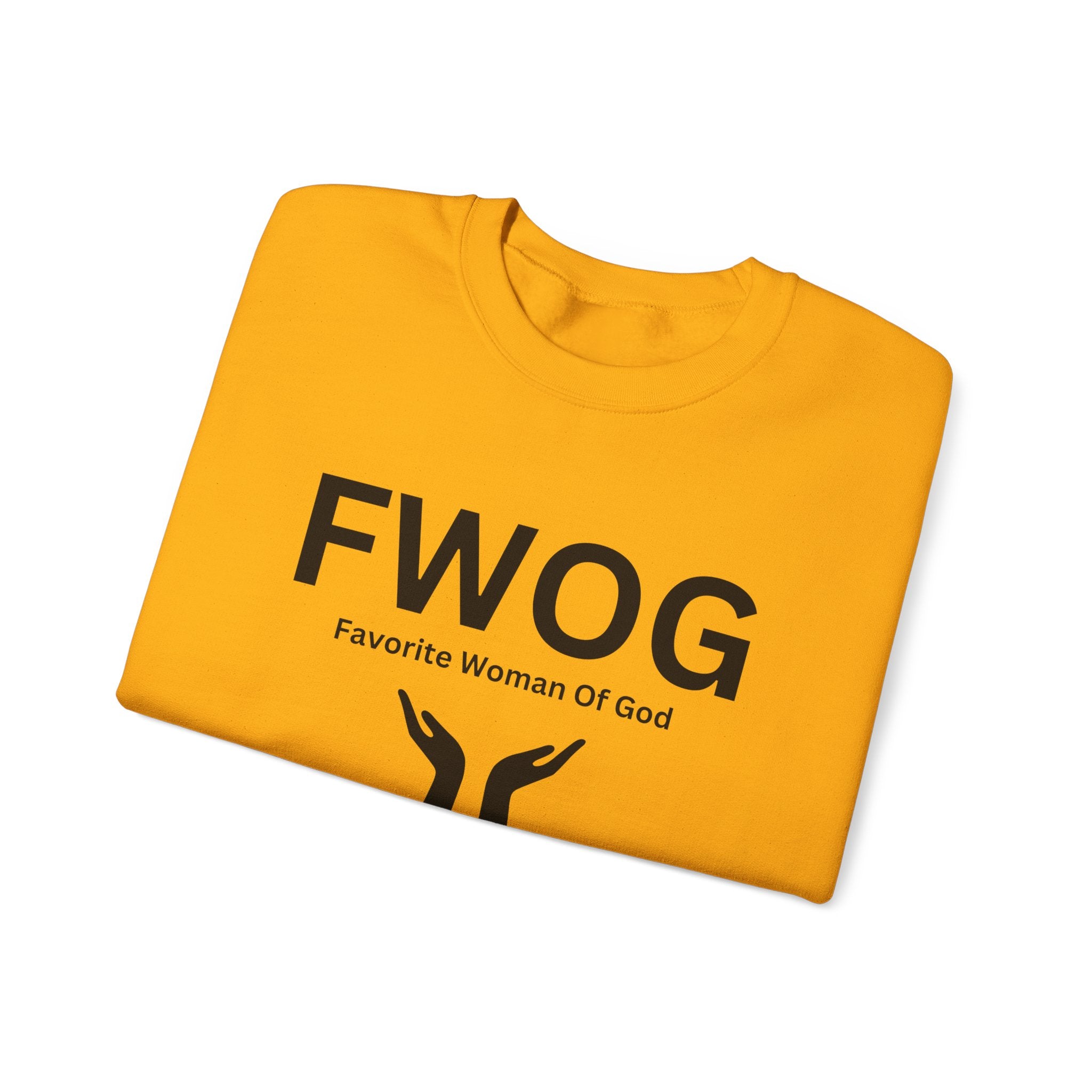 Favorite Woman of God (FWOG) Unisex Heavy Blend™ Crewneck Sweatshirt